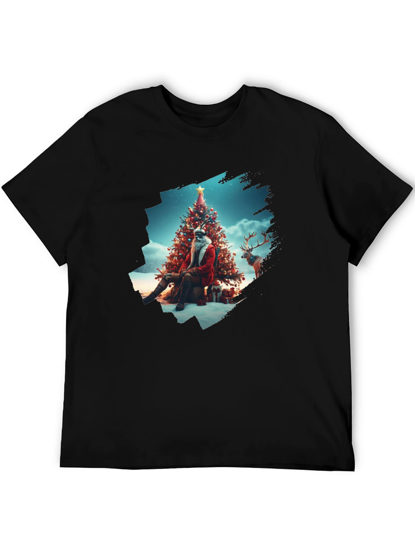 Festive Santa Christmas T-Shirt
