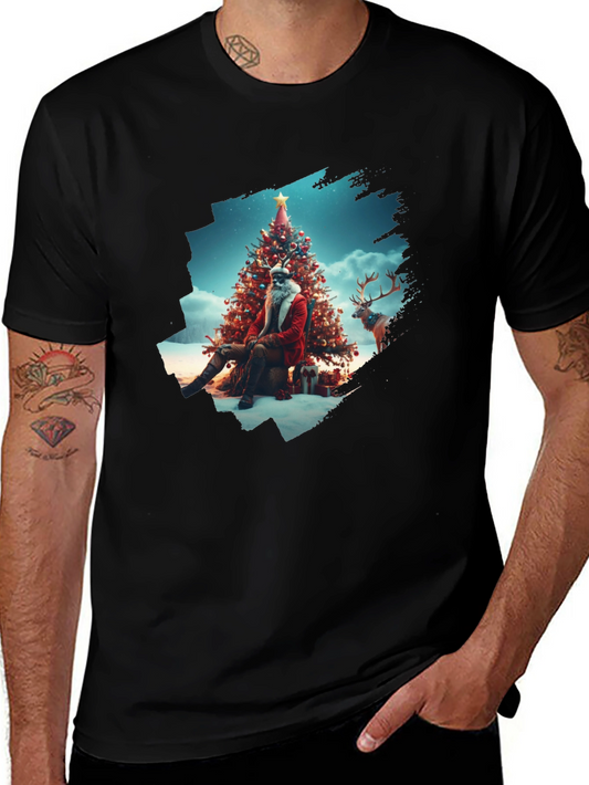 Festive Santa Christmas T-Shirt