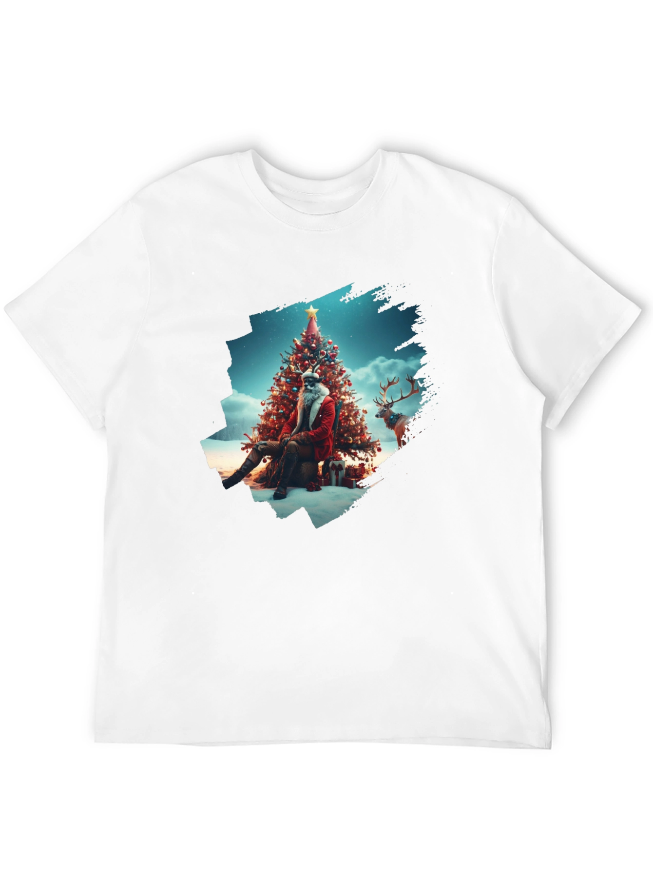 Festive Santa Christmas T-Shirt