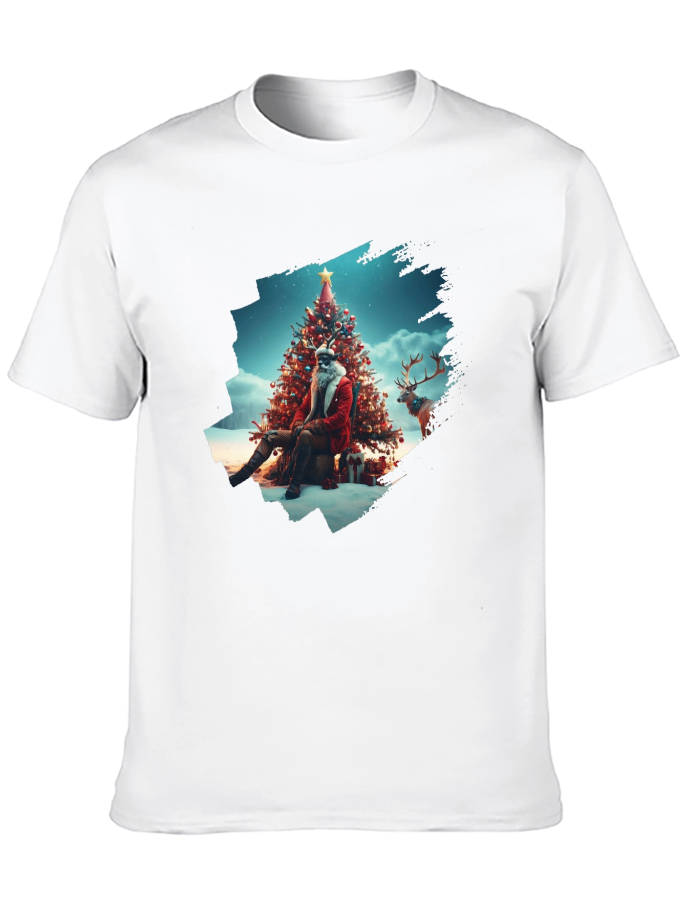 Festive Santa Christmas T-Shirt
