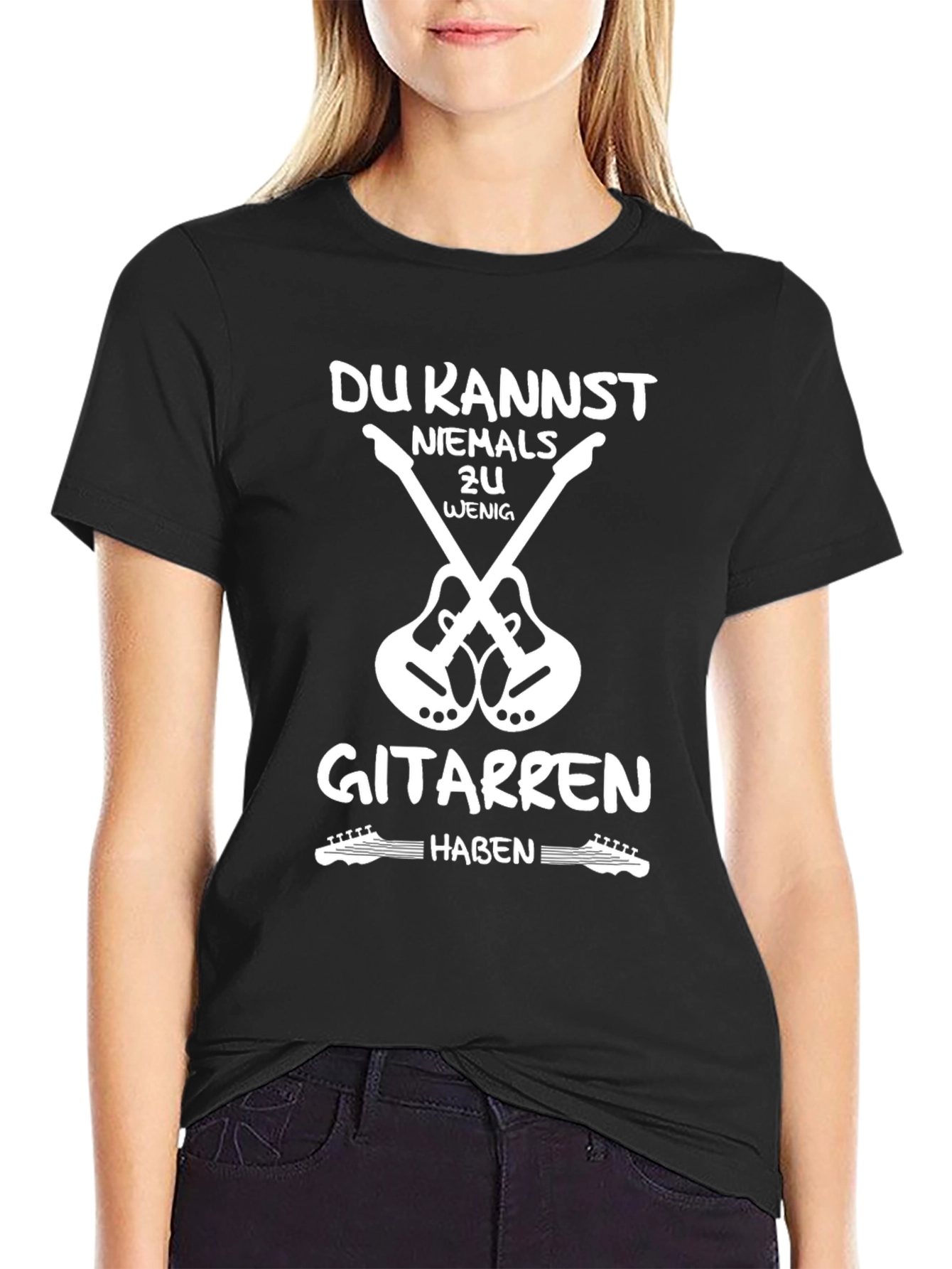 Guitar Lovers T-Shirt: Never Too Many Guitars