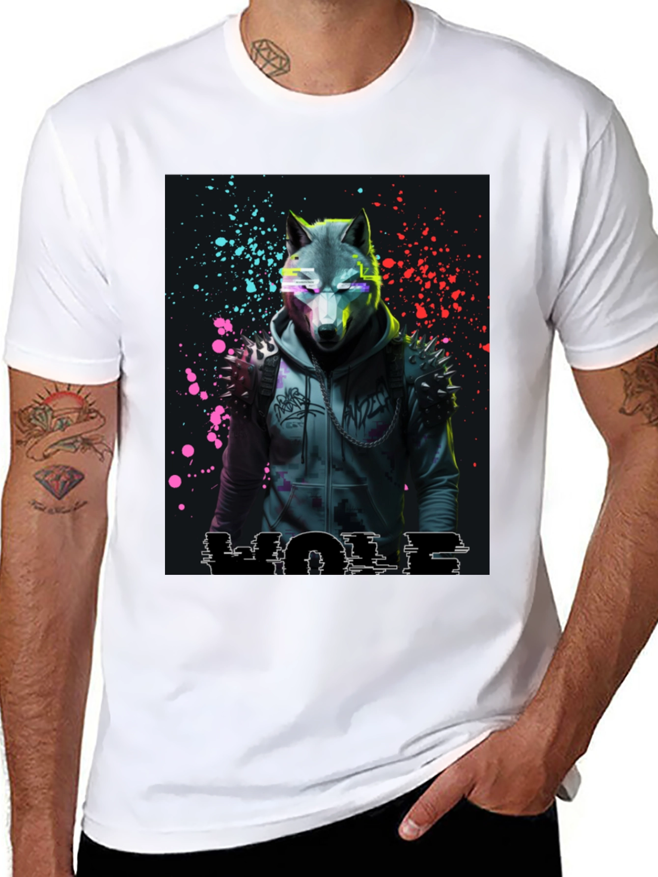 Wolf Graphic Tee - Urban Style