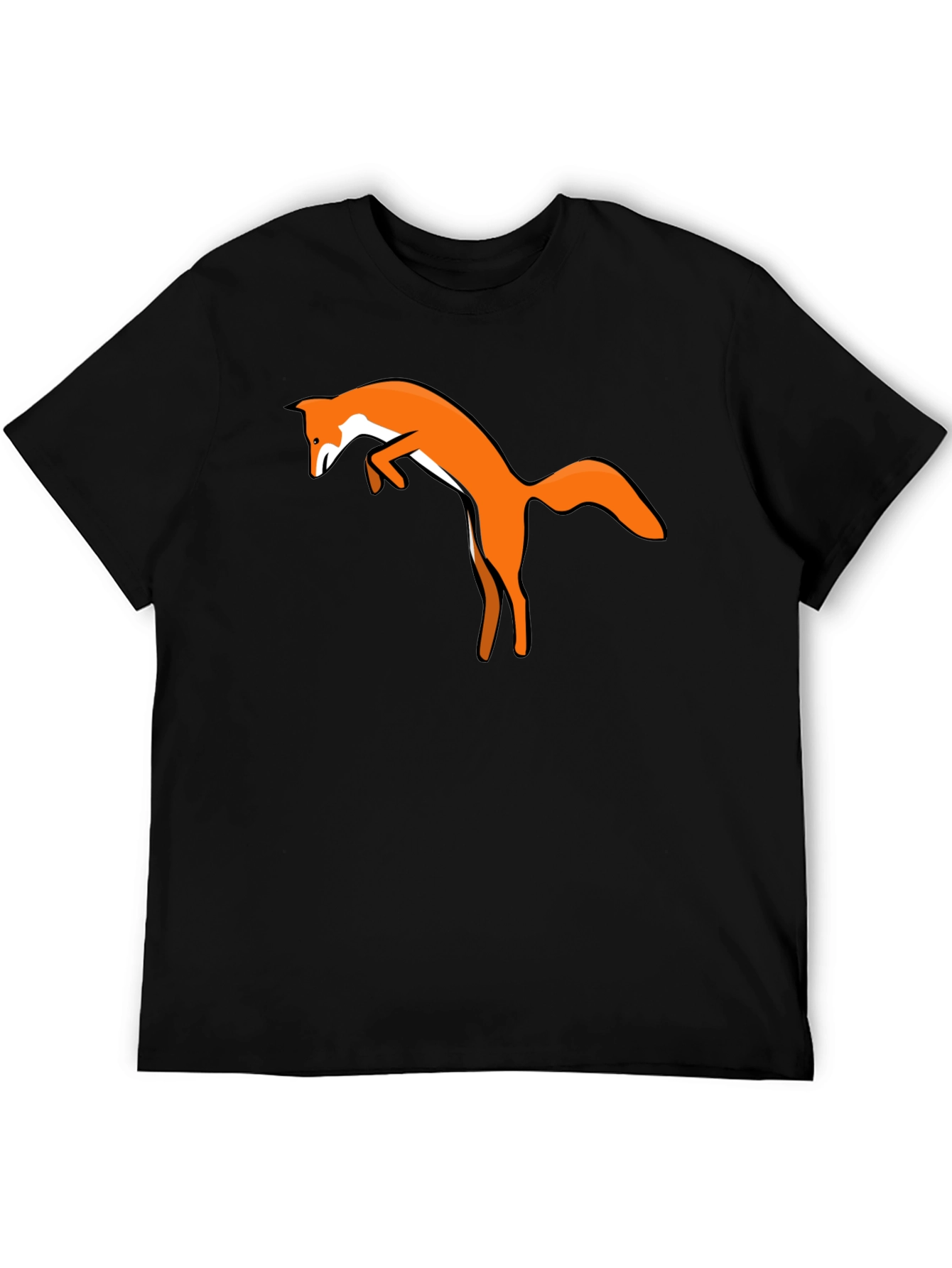 Fox Graphic Black T-Shirt