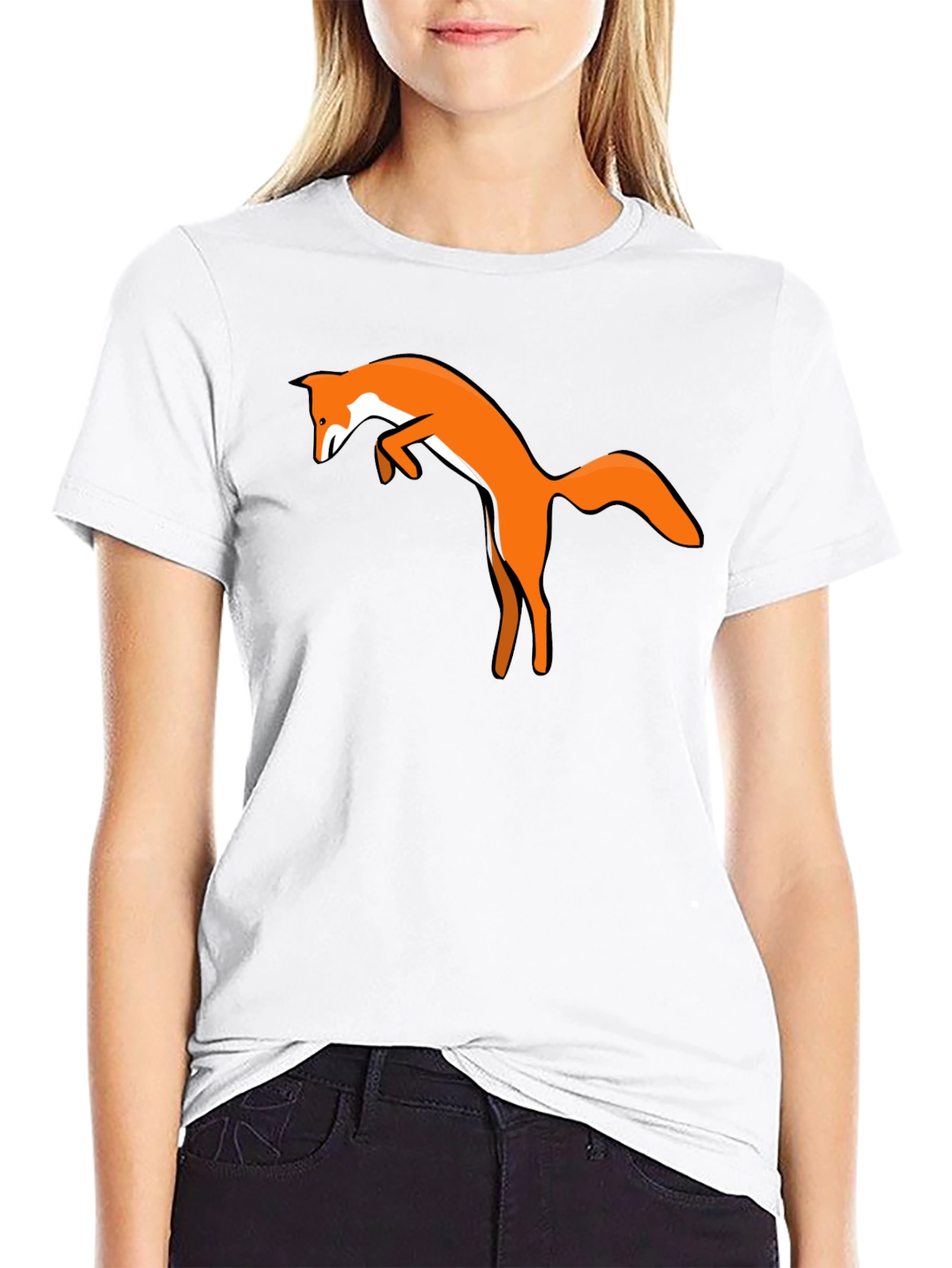 Fox Graphic Black T-Shirt