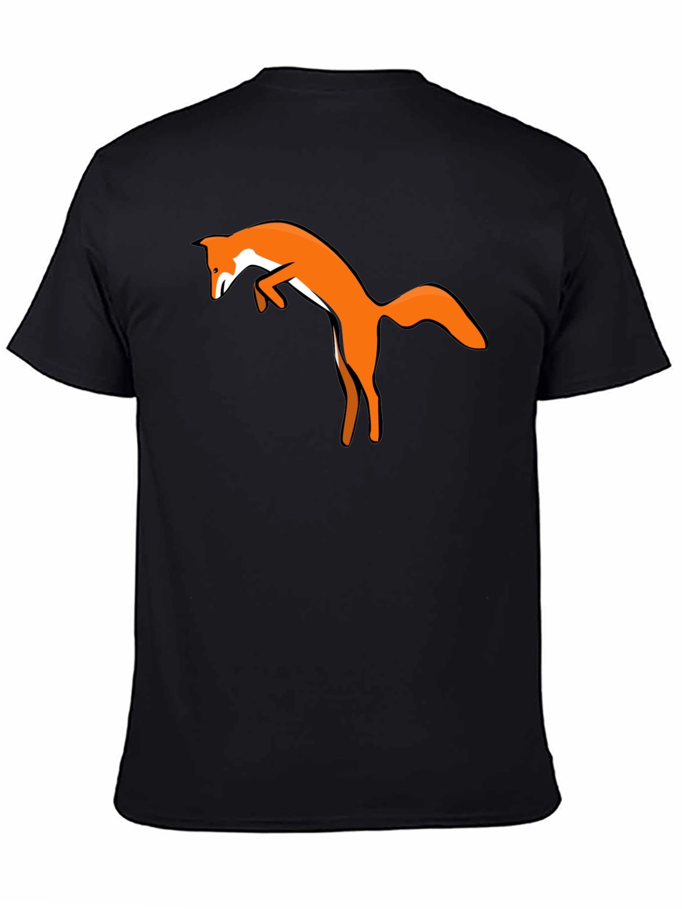 Fox Graphic Black T-Shirt