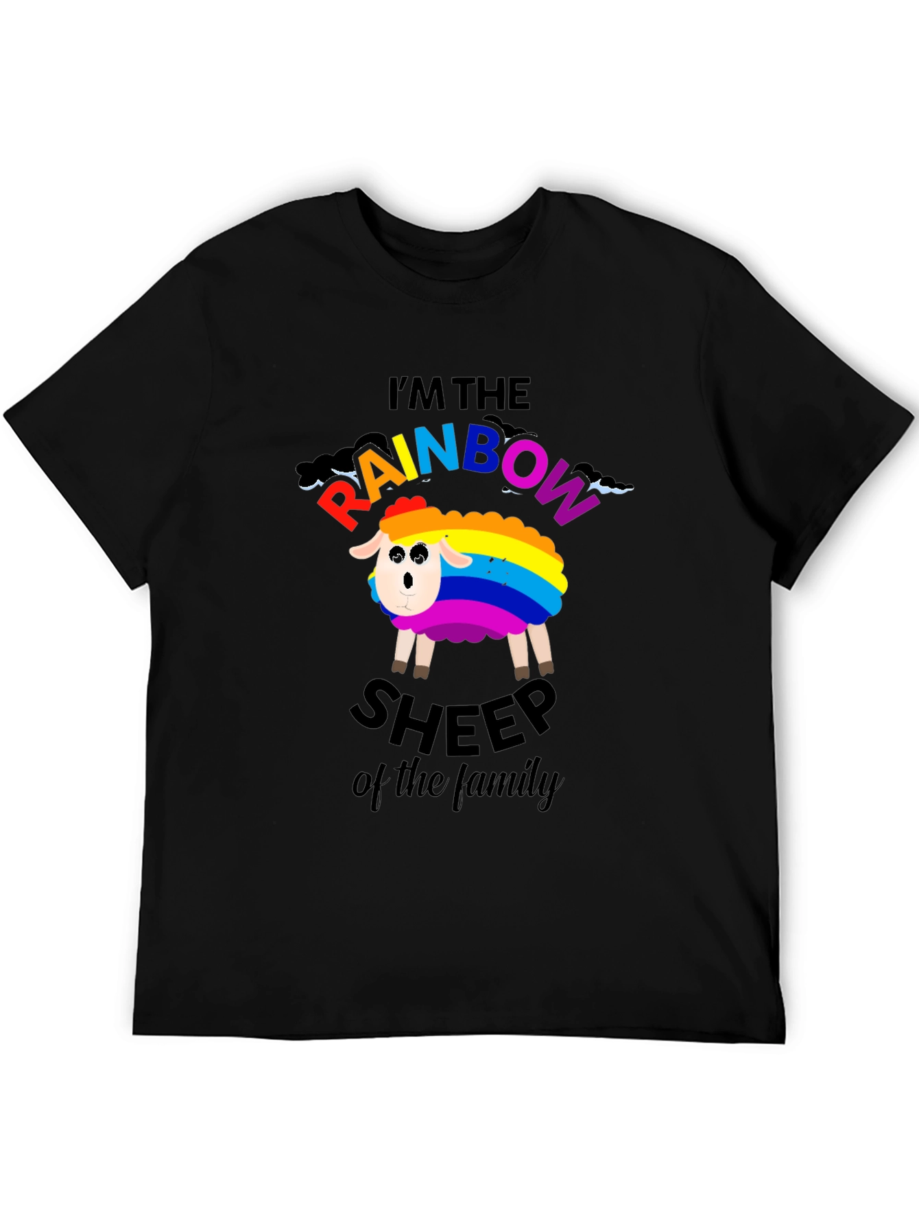 Rainbow Sheep T-Shirt - LGBTQ+ Pride Apparel