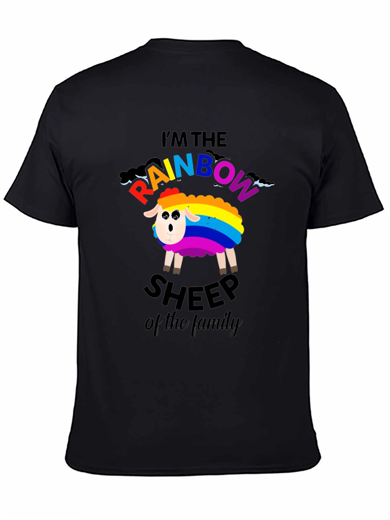 Rainbow Sheep T-Shirt - LGBTQ+ Pride Apparel