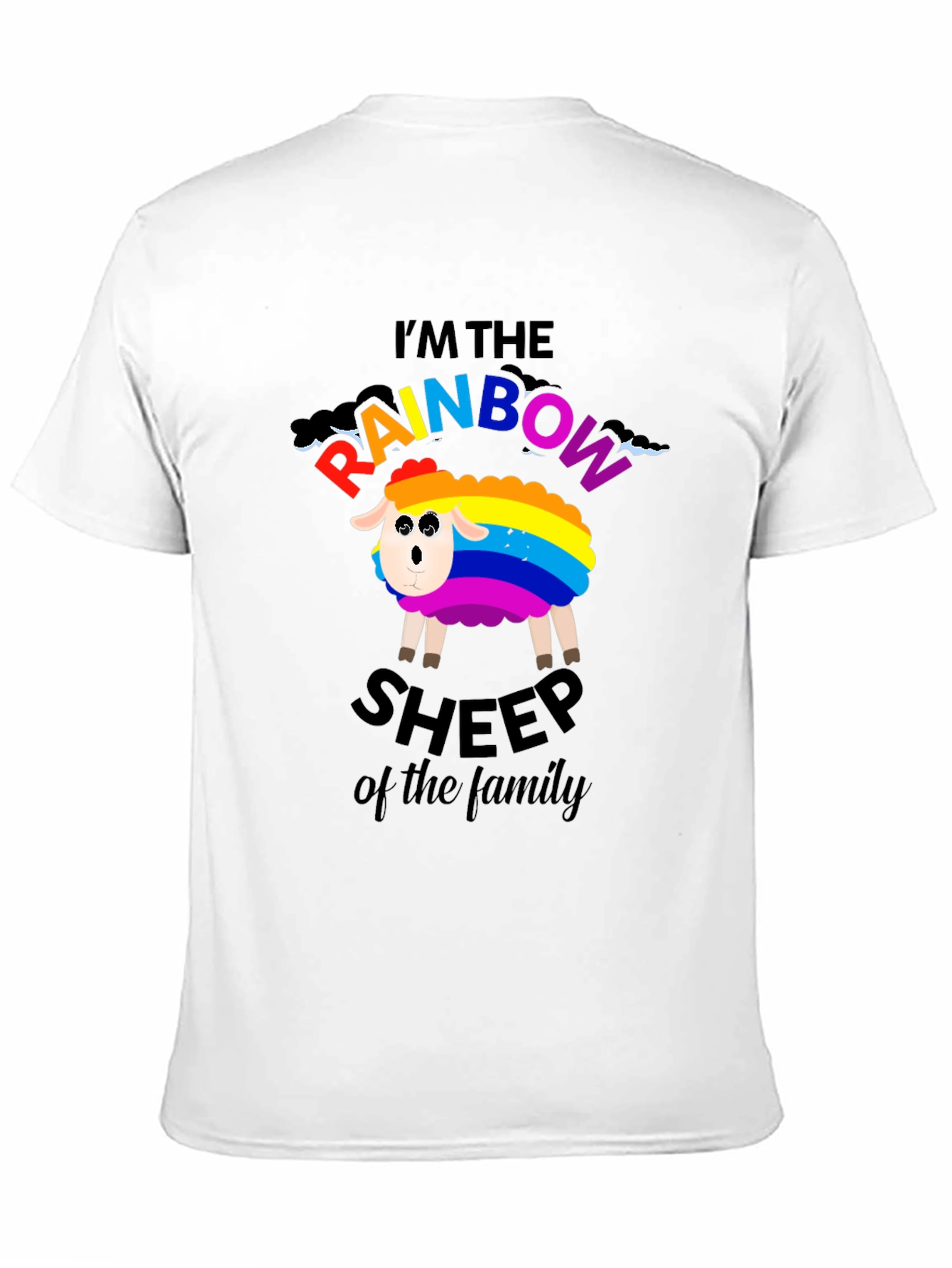 Rainbow Sheep T-Shirt - LGBTQ+ Pride Apparel