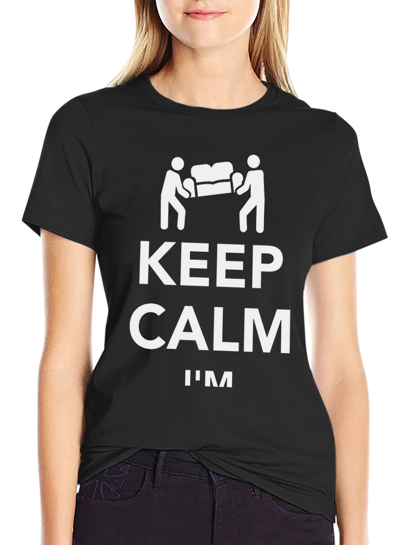 Keep Calm Im Moving T-Shirt
