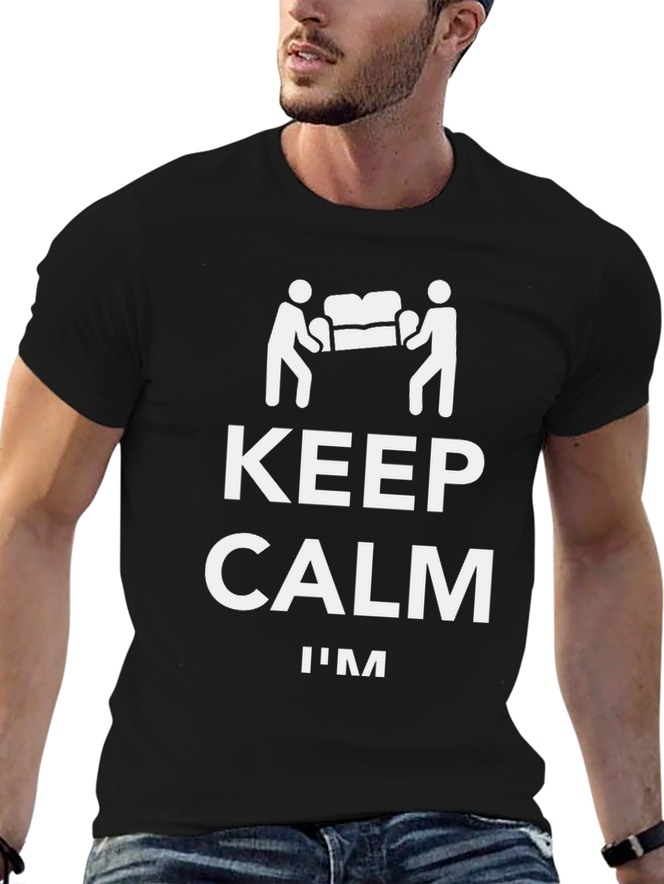 Keep Calm Im Moving T-Shirt