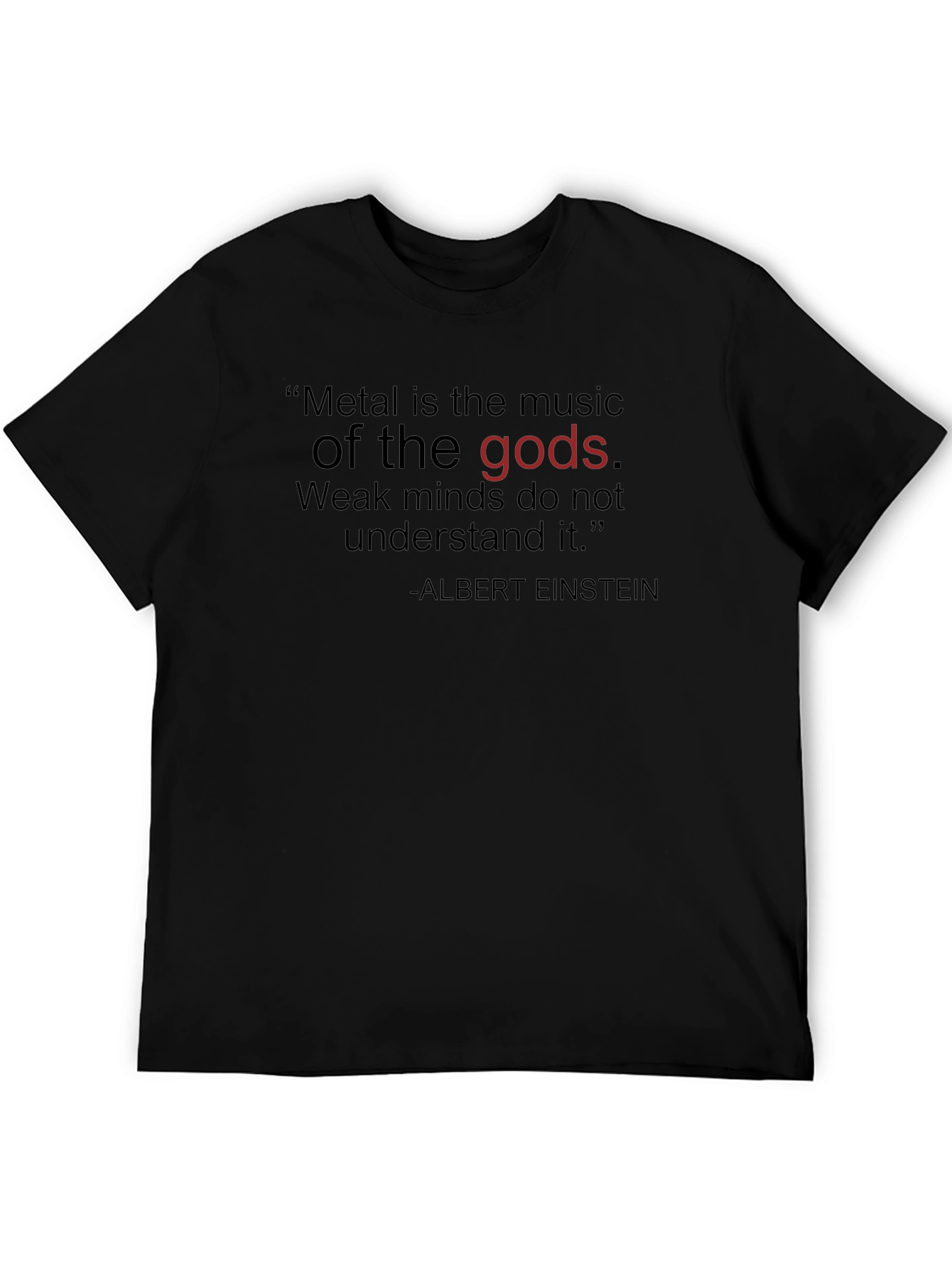 Metal Music T-Shirt - Music of the Gods Tee