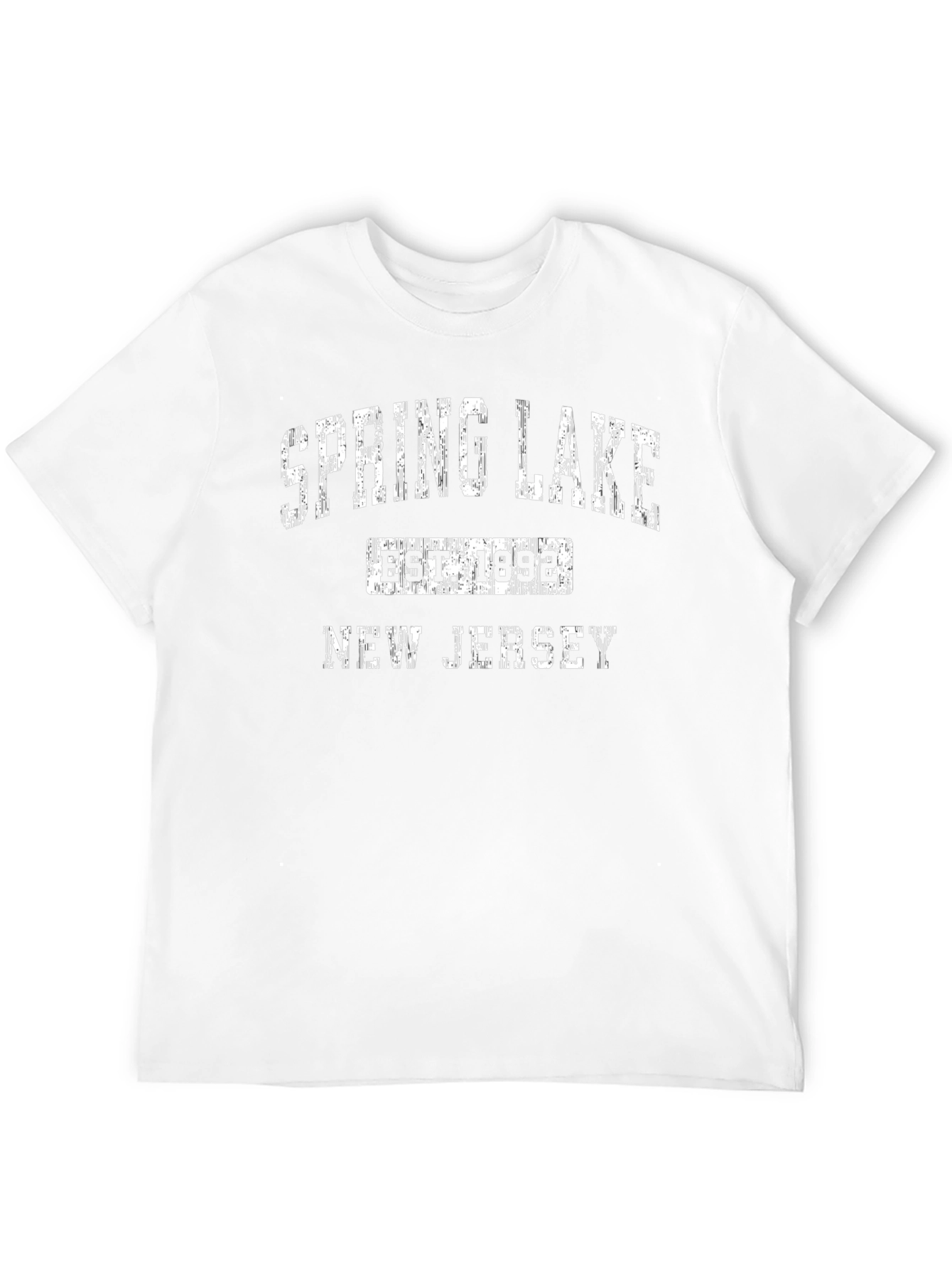 Spring Lake New Jersey Est. 1892 Black T-Shirt