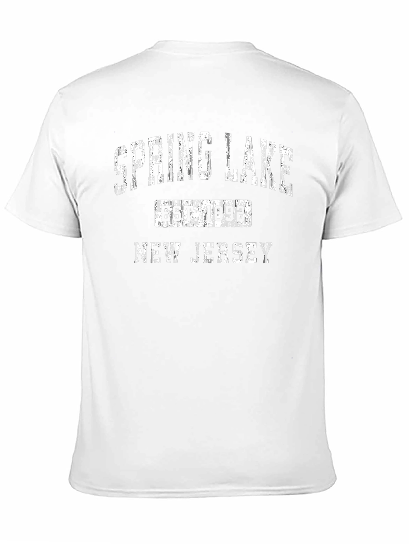 Spring Lake New Jersey Est. 1892 Black T-Shirt