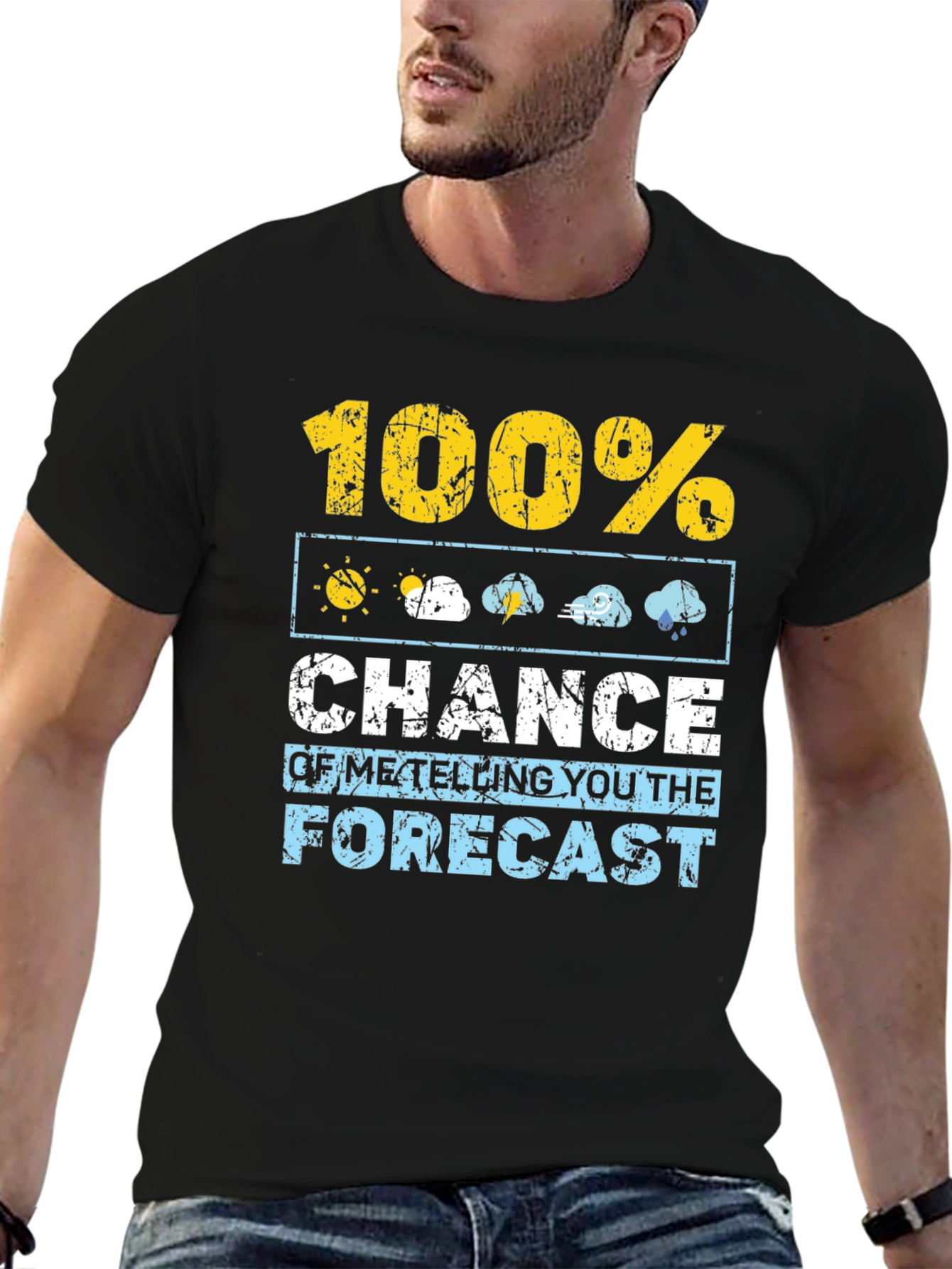 Humorous Weather Forecast T-Shirt