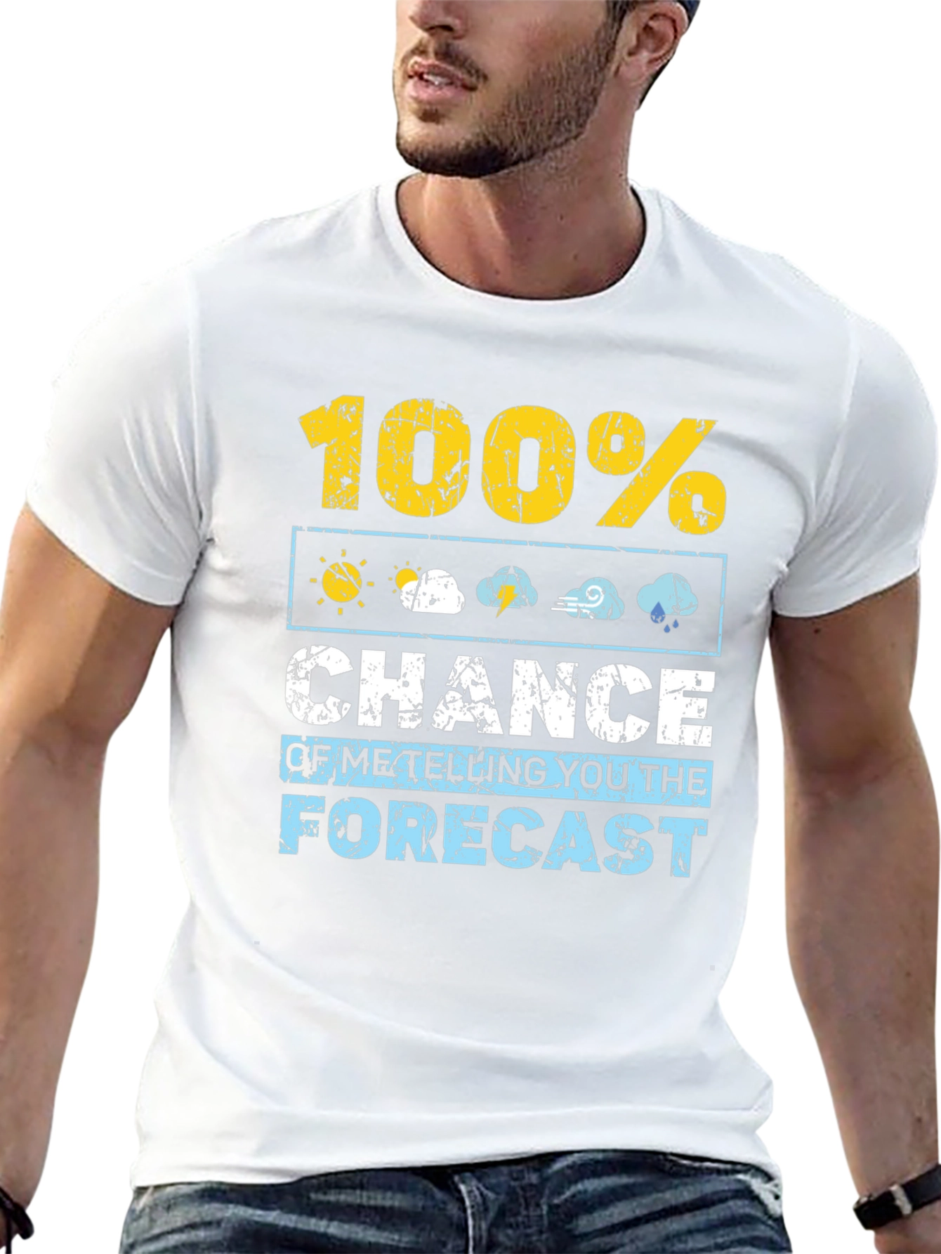 Humorous Weather Forecast T-Shirt