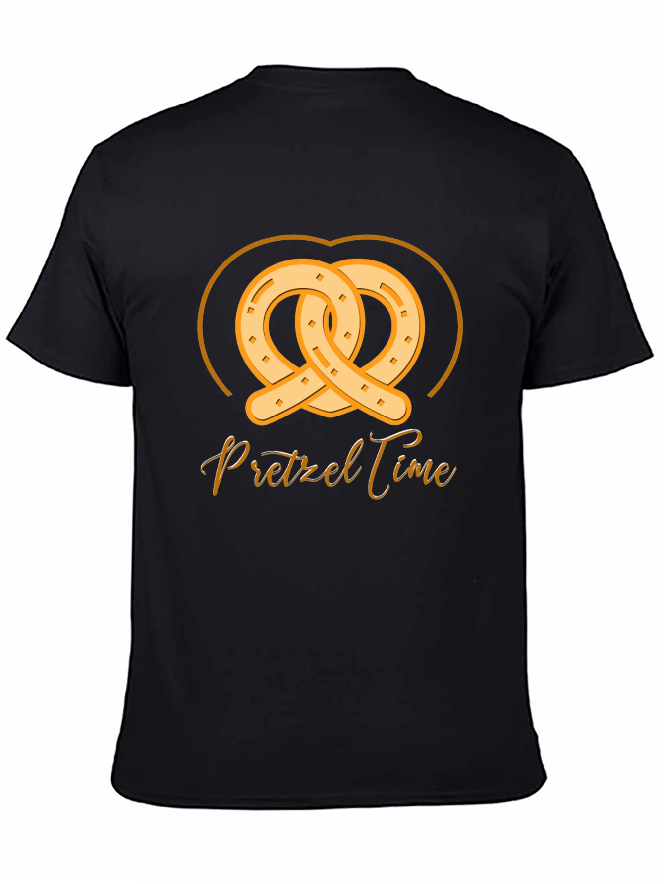 Pretzel Time Graphic T-Shirt - Soft Cotton Tee