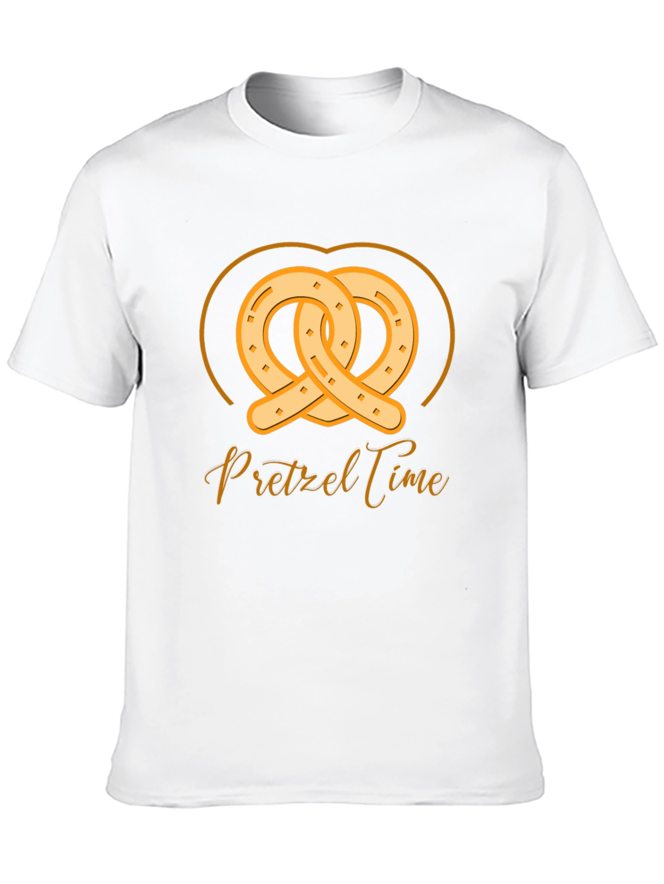 Pretzel Time Graphic T-Shirt - Soft Cotton Tee