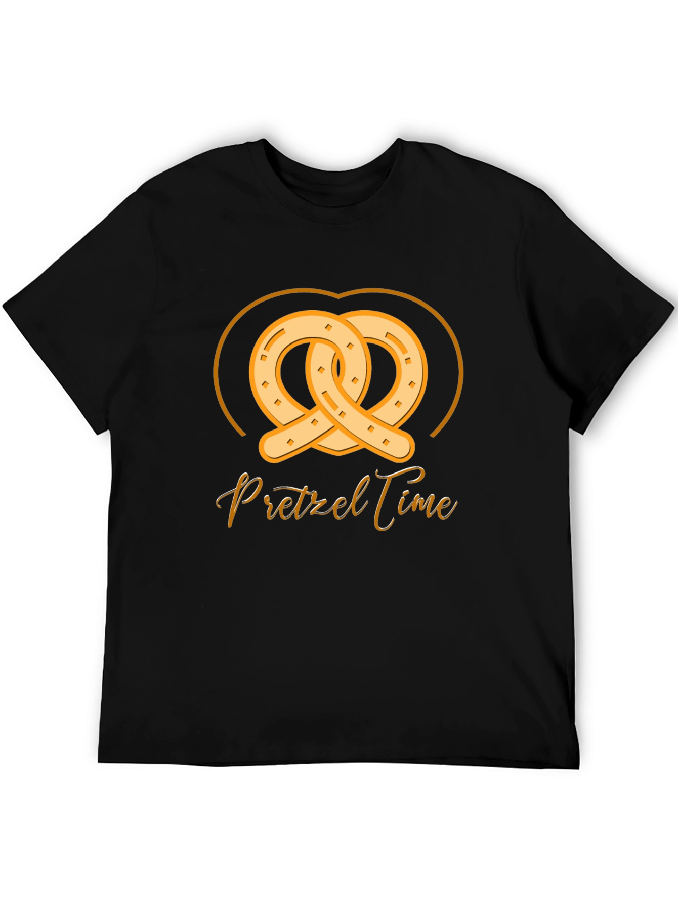 Pretzel Time Graphic T-Shirt - Soft Cotton Tee