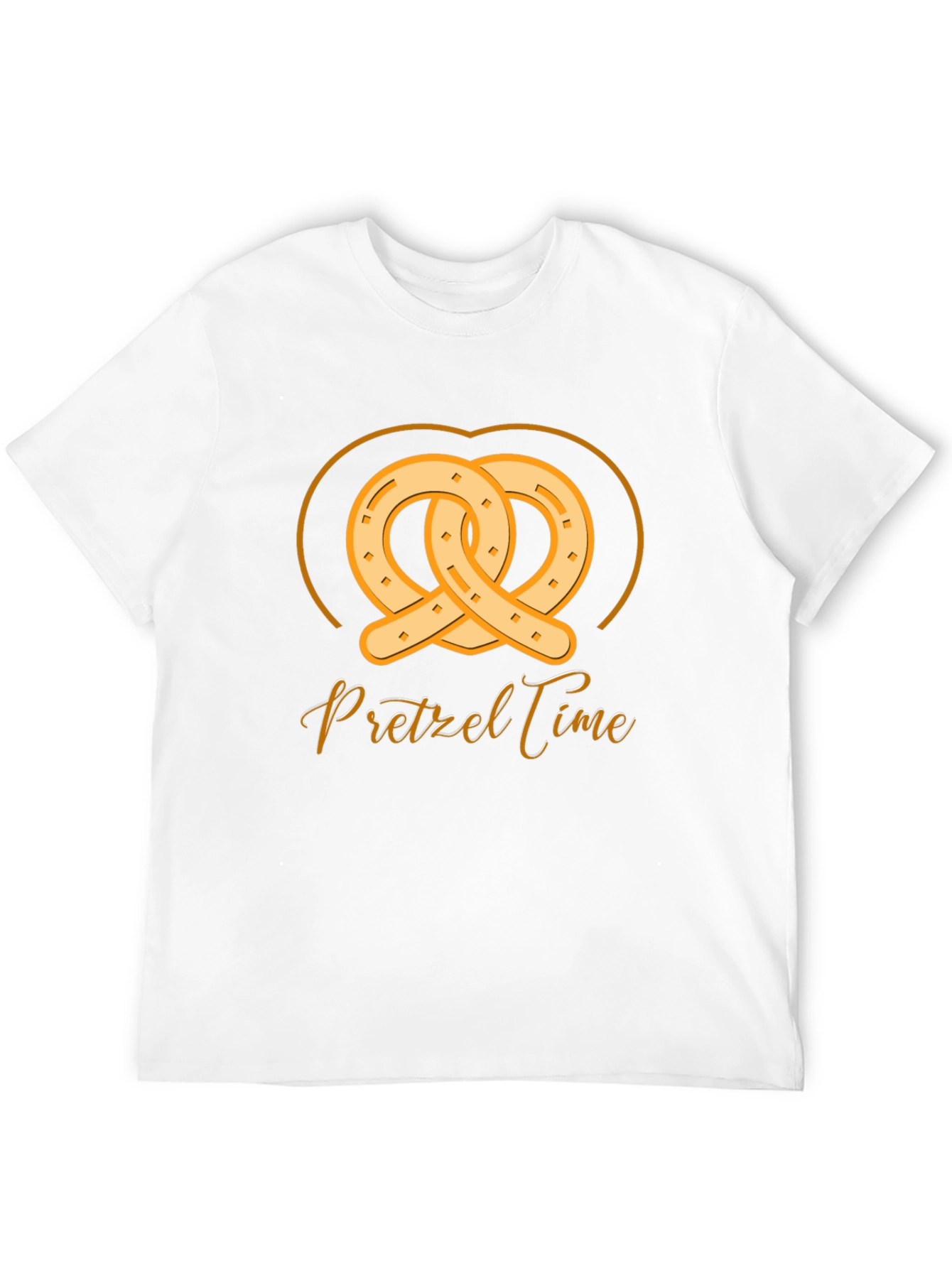 Pretzel Time Graphic T-Shirt - Soft Cotton Tee