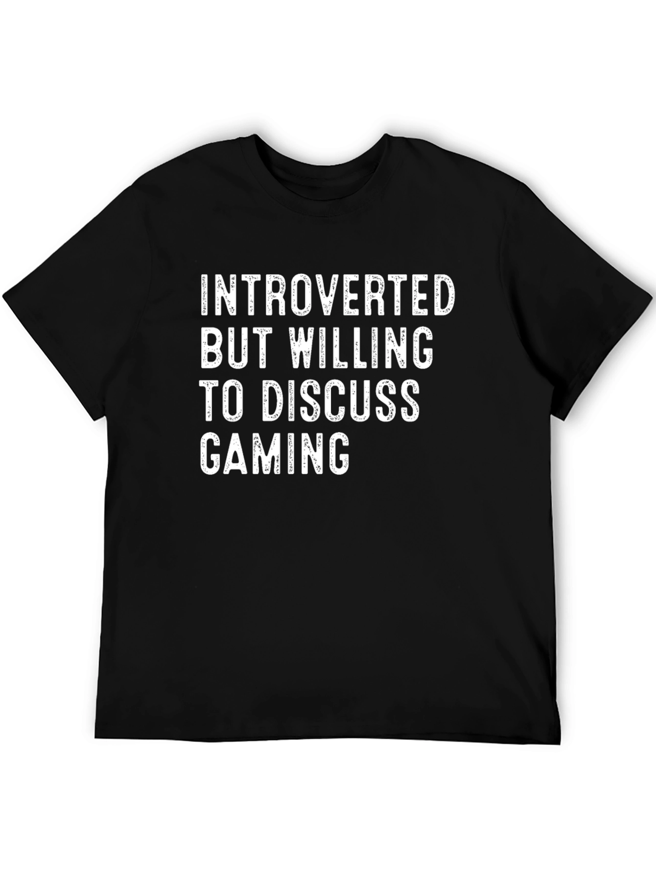 Introverted Gaming T-Shirt - Funny Gamer Tee