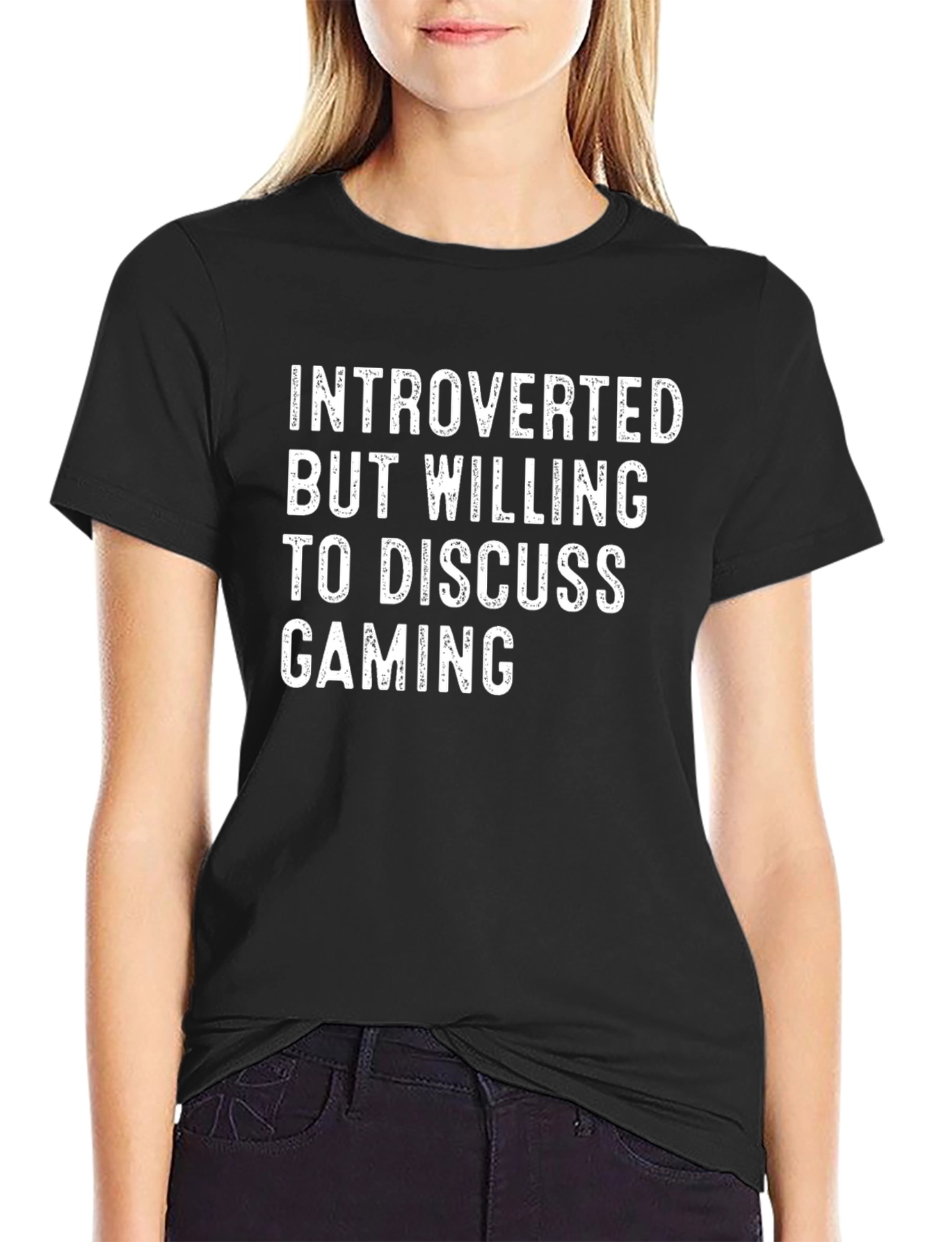 Introverted Gaming T-Shirt - Funny Gamer Tee