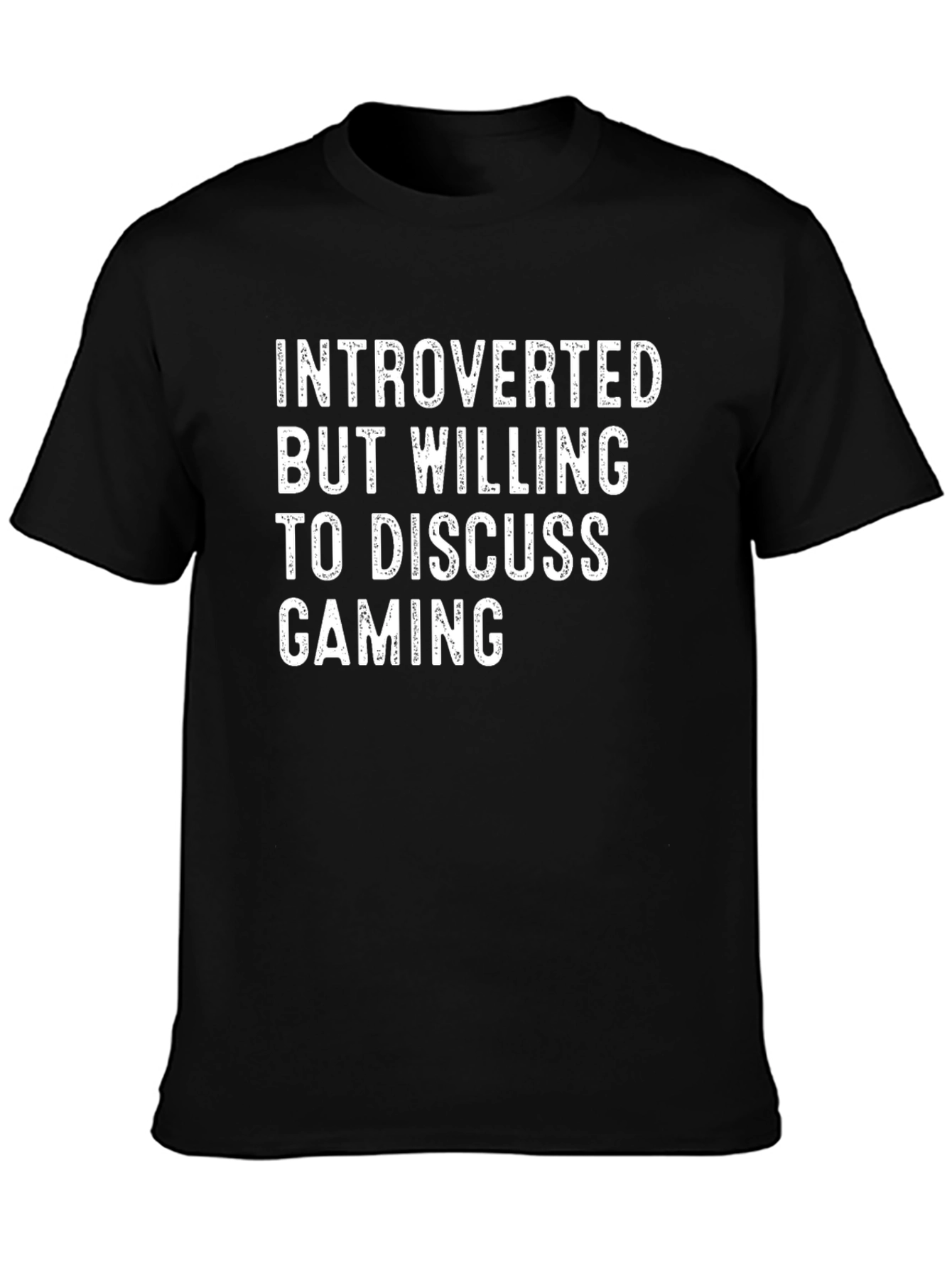 Introverted Gaming T-Shirt - Funny Gamer Tee