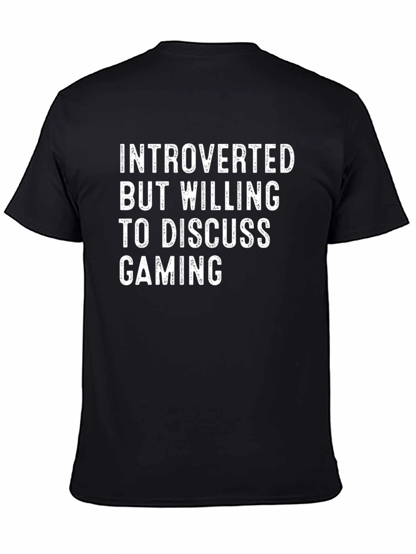 Introverted Gaming T-Shirt - Funny Gamer Tee
