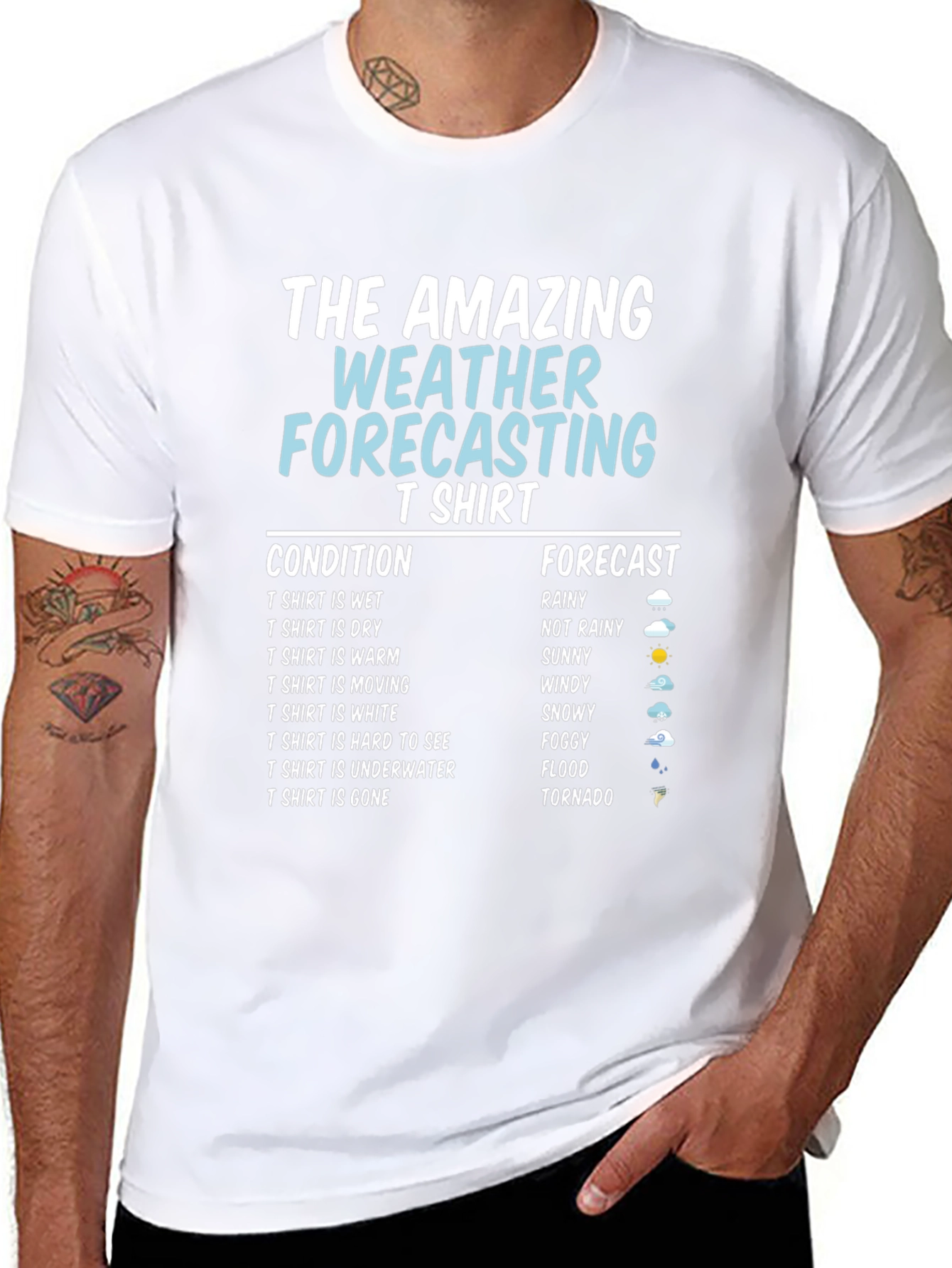 Amazing Weather Forecasting T-Shirt - Funny Gift