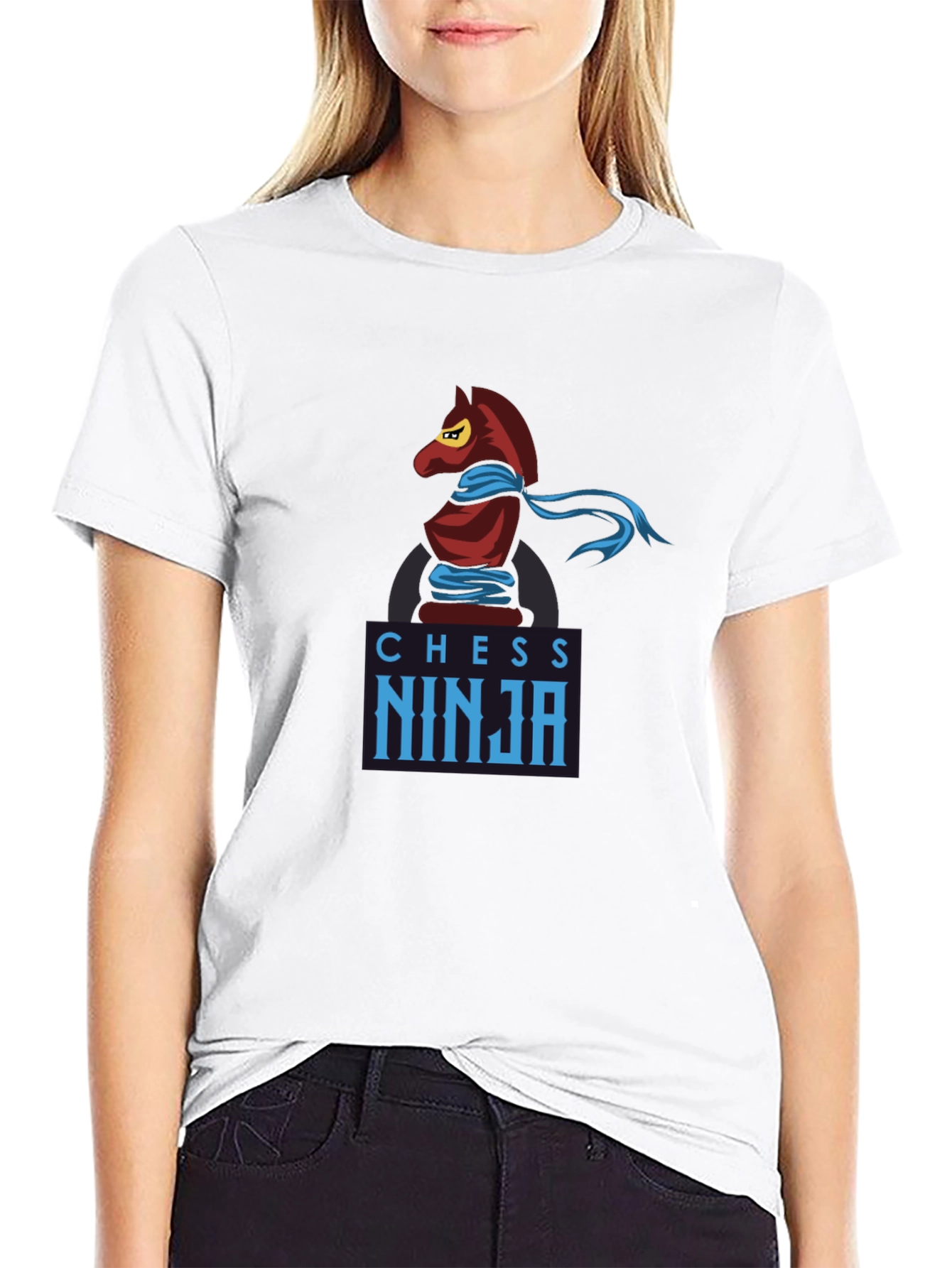 Chess Ninja Graphic T-Shirt - Stylish & Unique Design