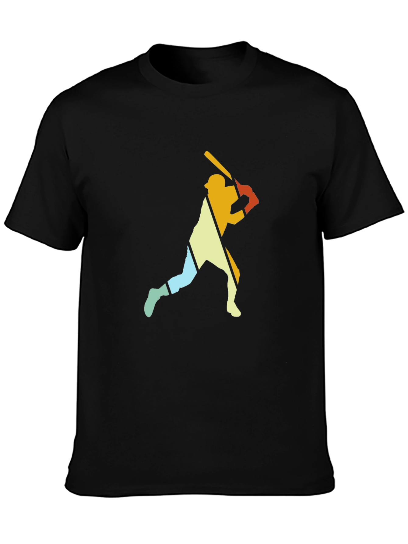 Retro Baseball Player Graphic Tee