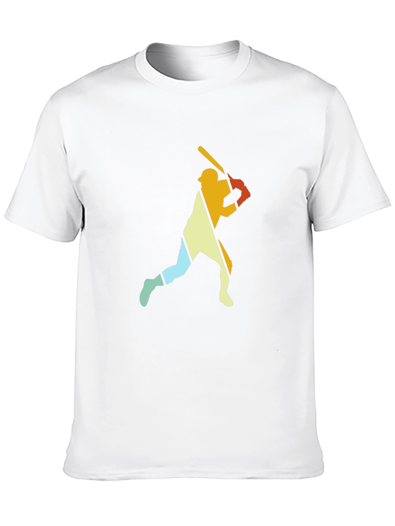 Retro Baseball Player Graphic Tee