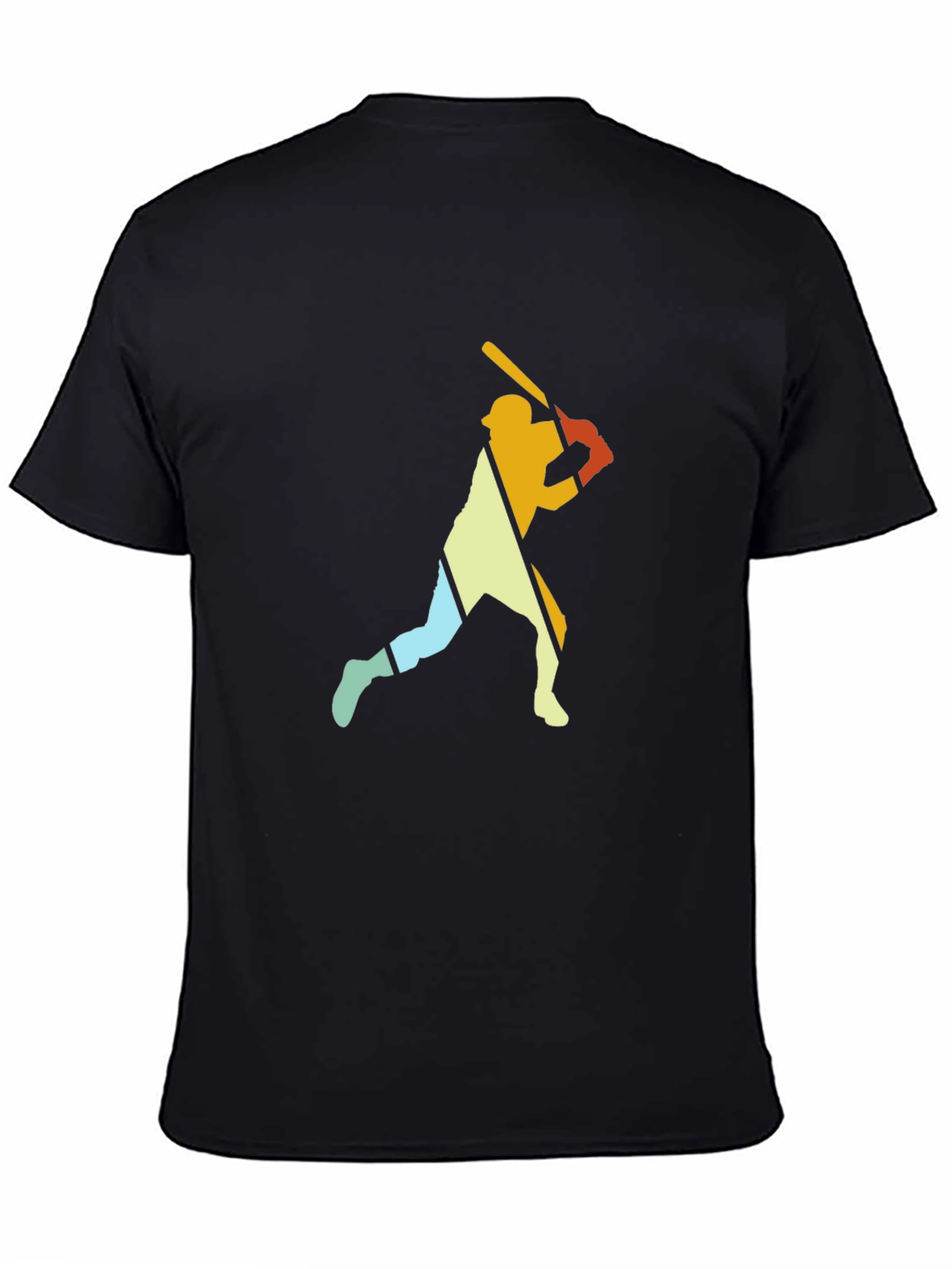 Retro Baseball Player Graphic Tee