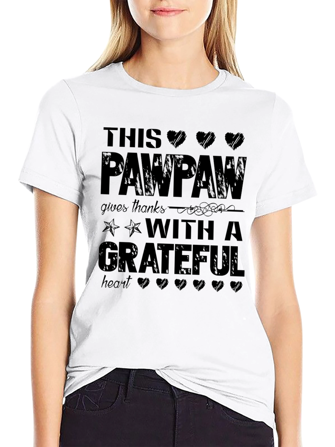 Pawpaw Grateful Heart T-Shirt