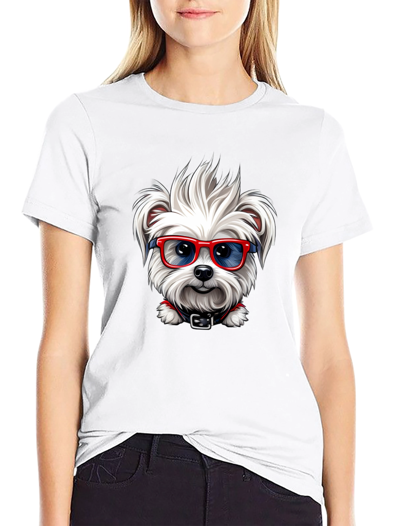 Cool Dog T-Shirt: Stylish Canine Tee