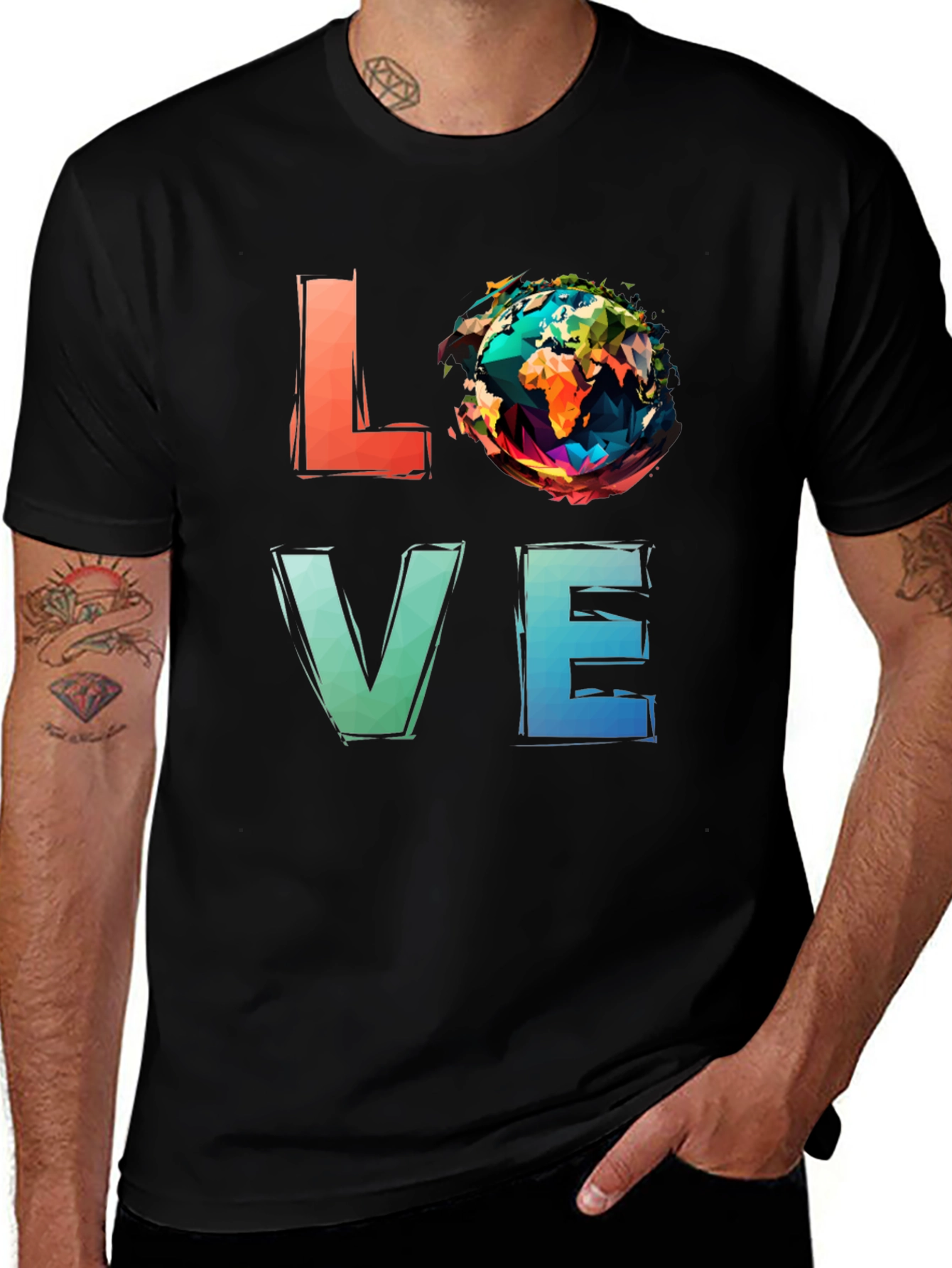 LOVE Earth Graphic T-Shirt Unisex