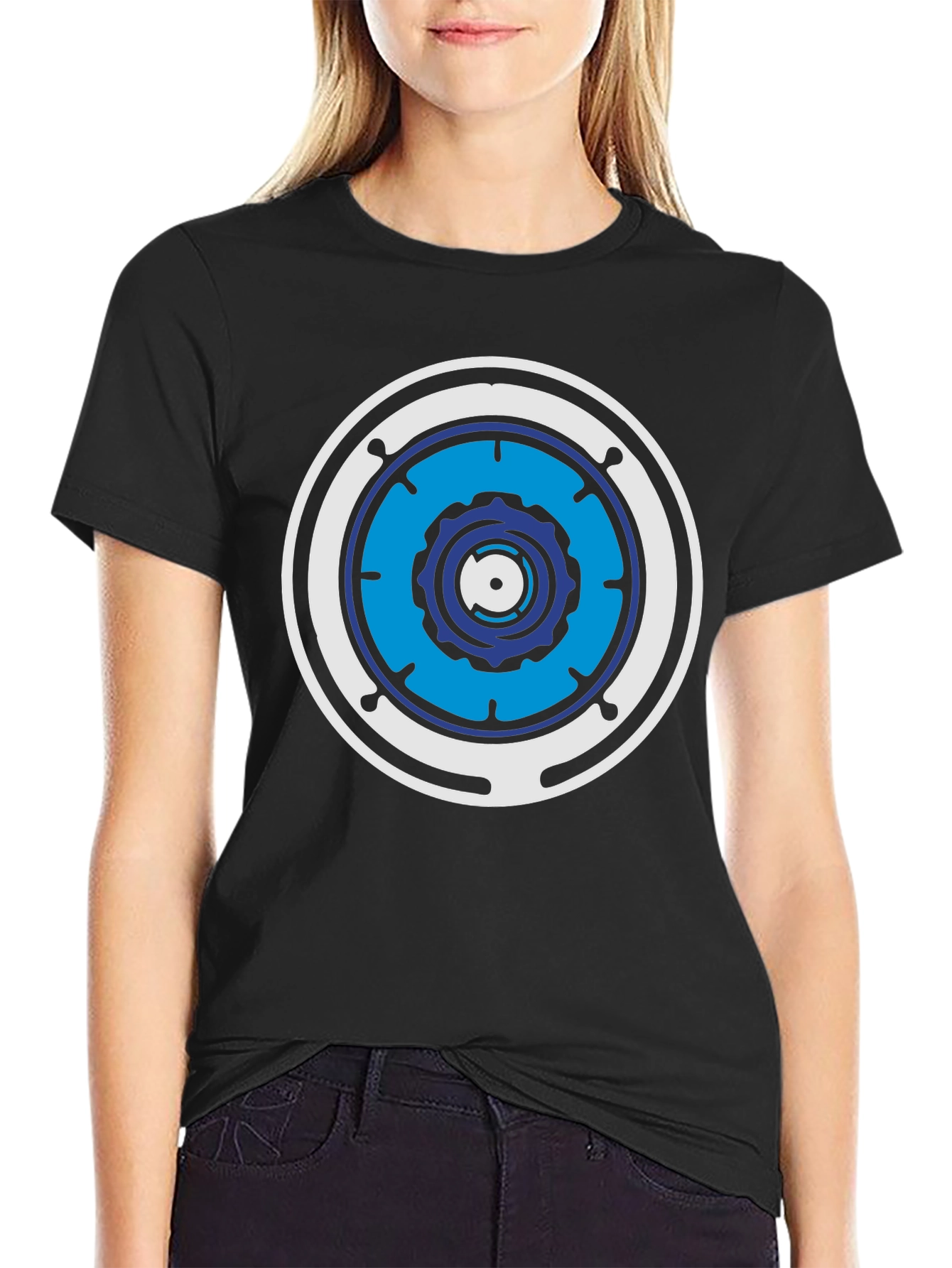 Circle Graphic T-Shirt - Casual Wear
