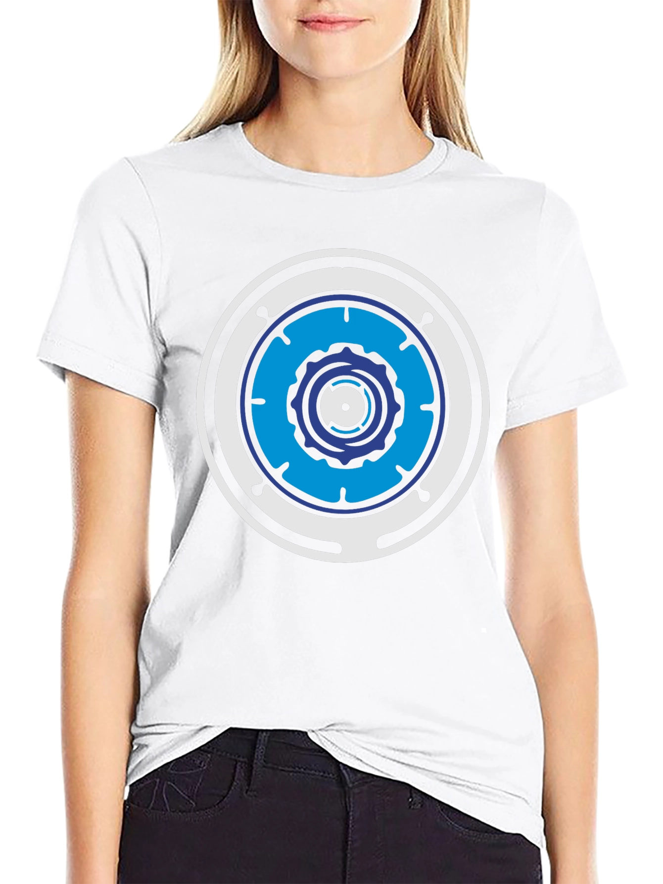 Circle Graphic T-Shirt - Casual Wear