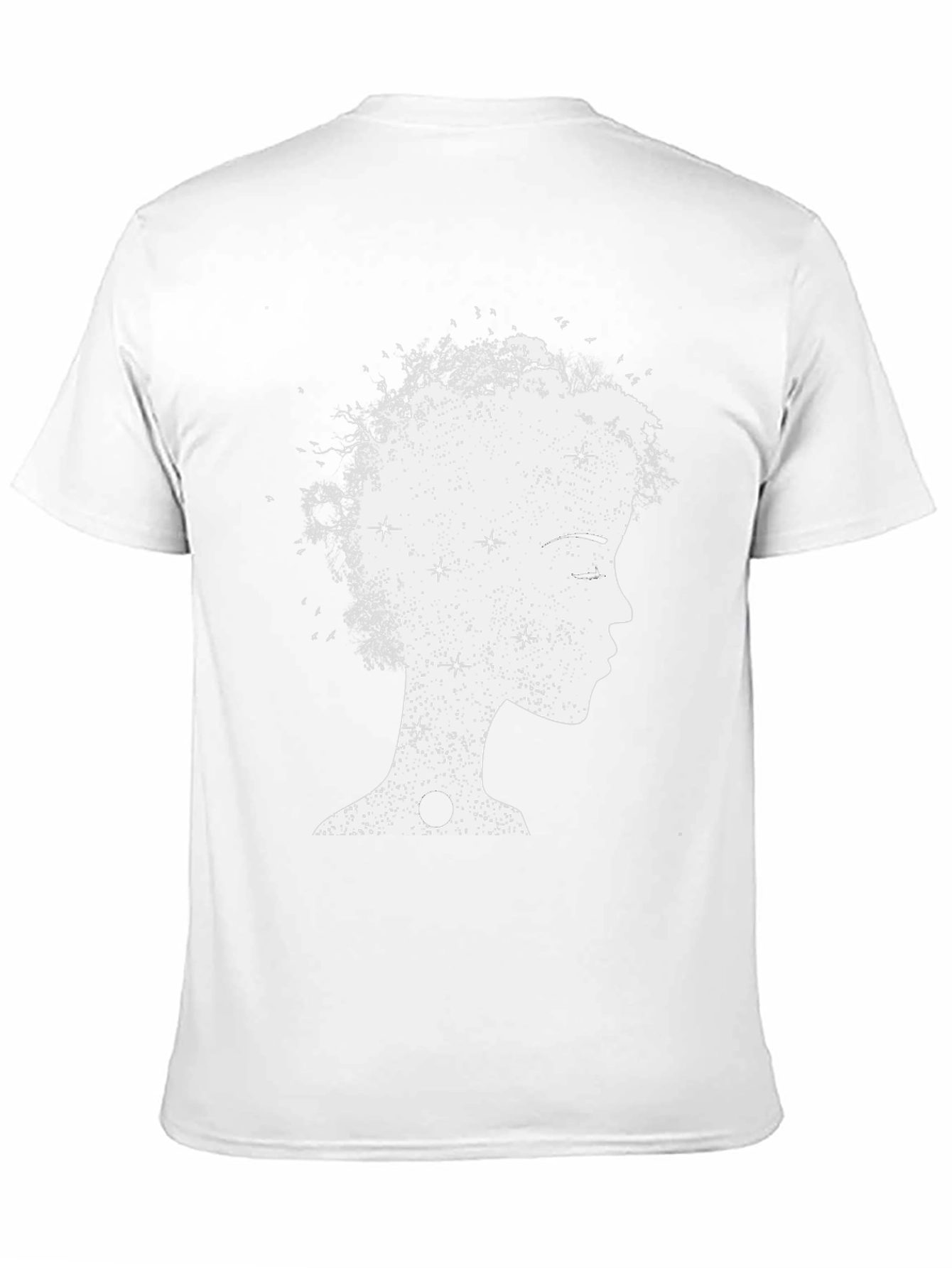 Celestial Woman Graphic Tee - Black