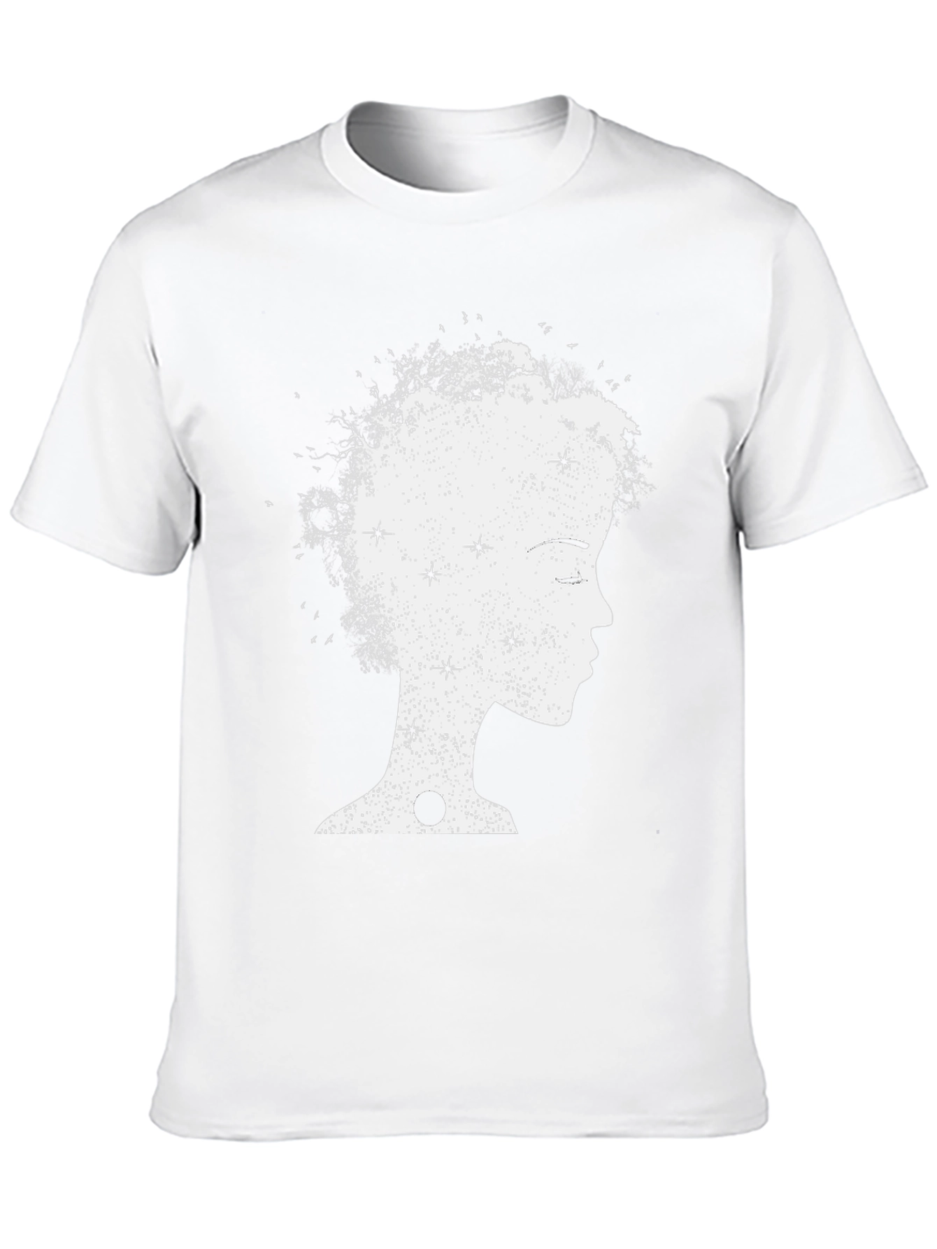 Celestial Woman Graphic Tee - Black
