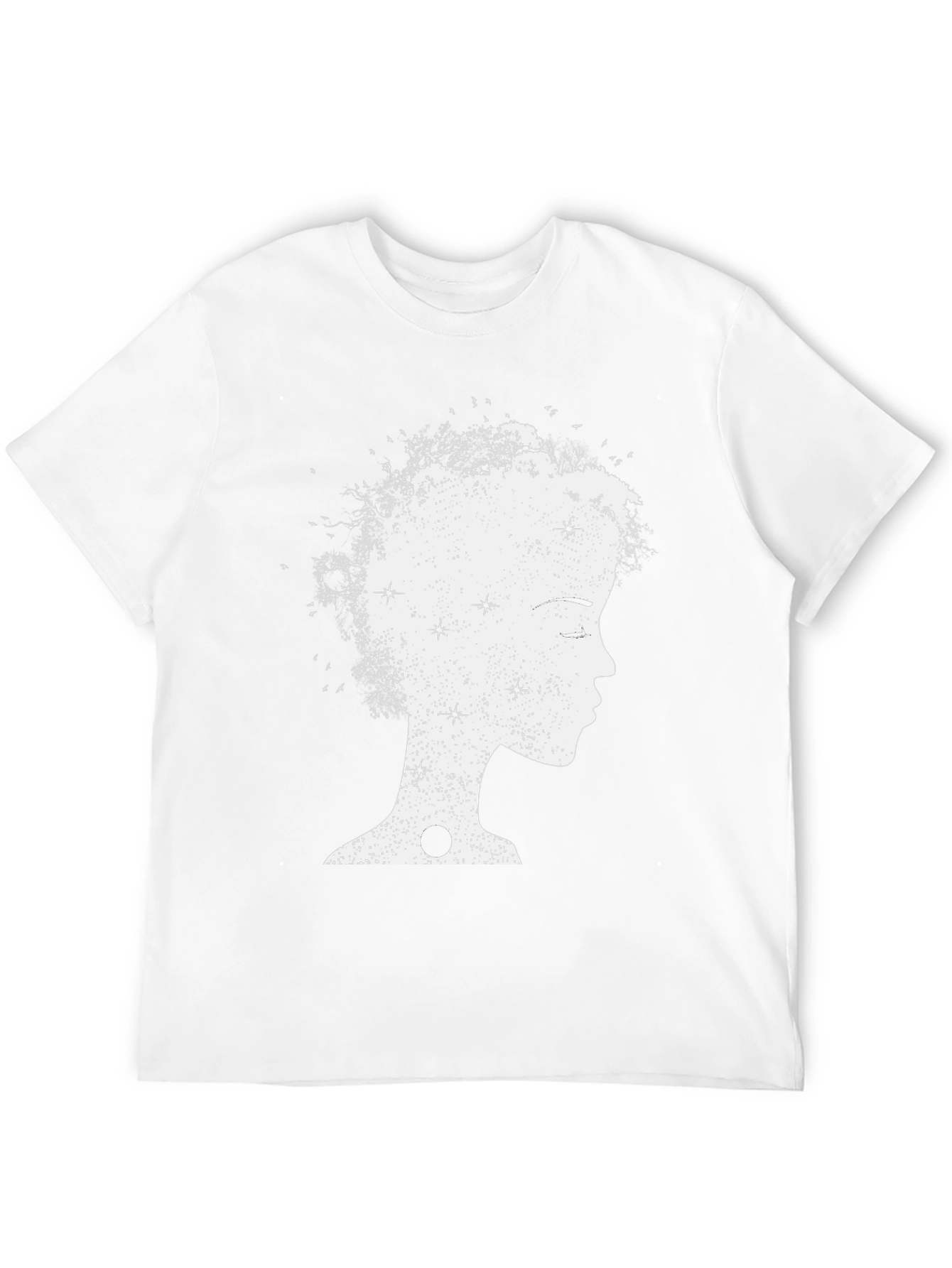 Celestial Woman Graphic Tee - Black