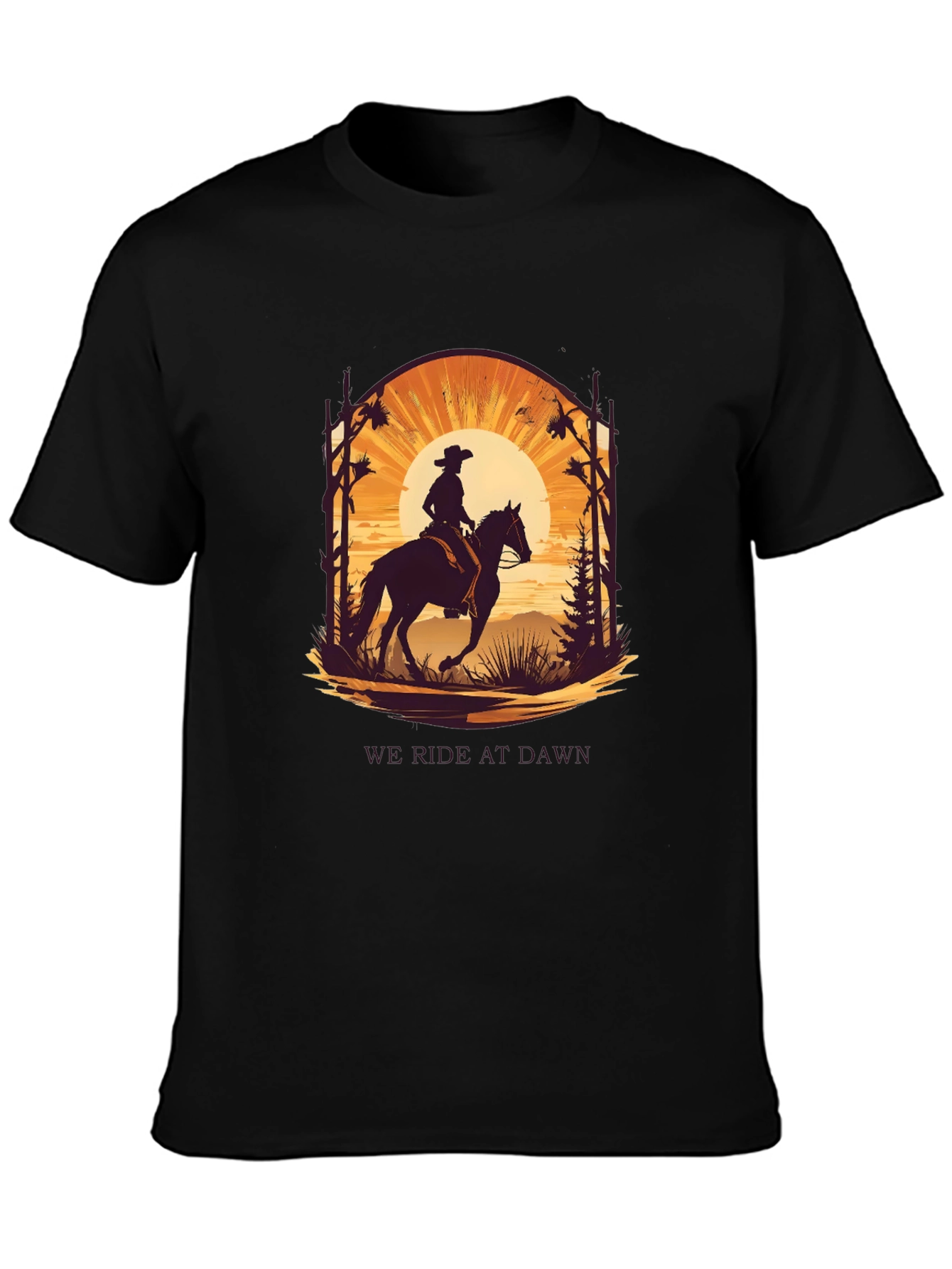 Ride at Dawn Graphic Tee