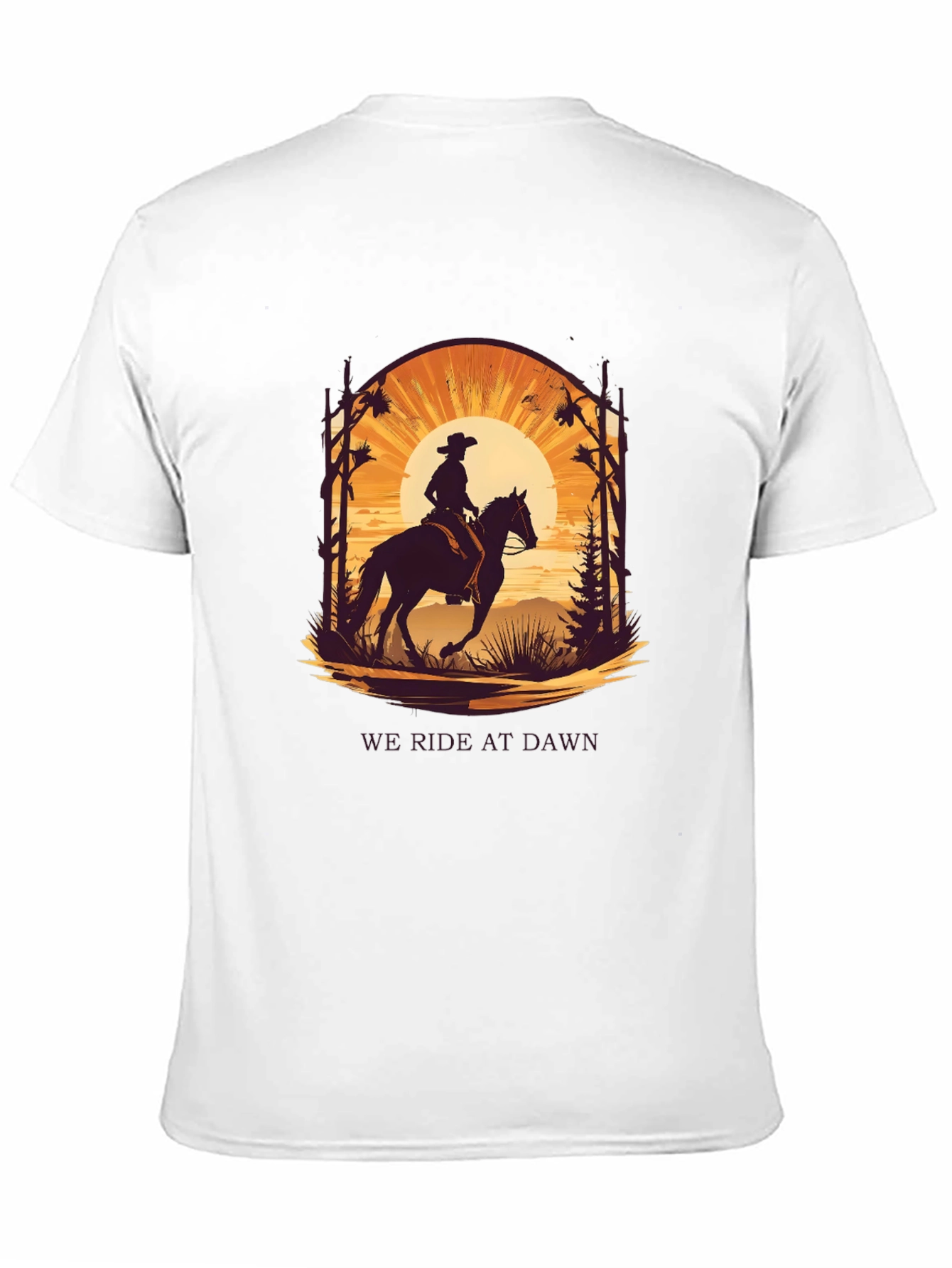Ride at Dawn Graphic Tee