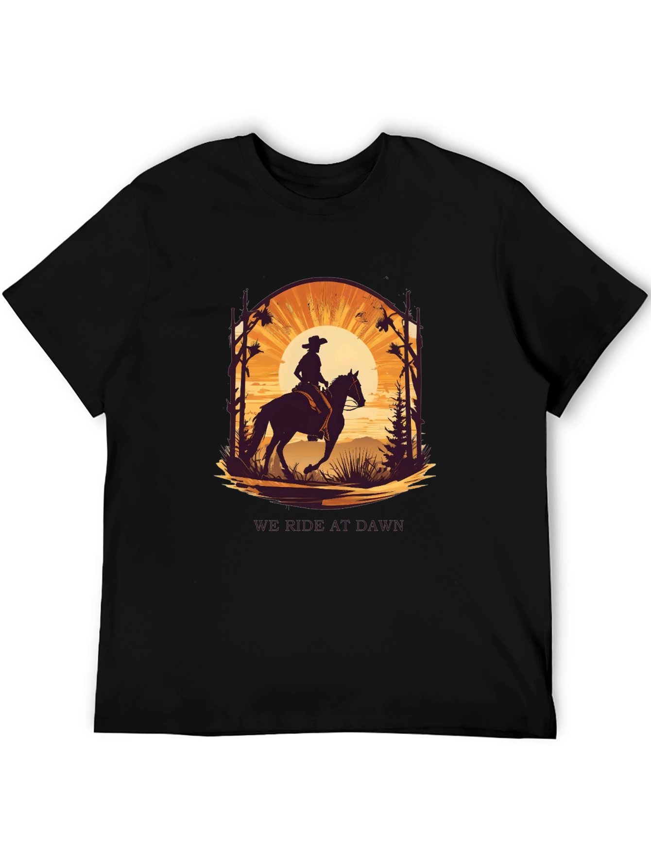 Ride at Dawn Graphic Tee