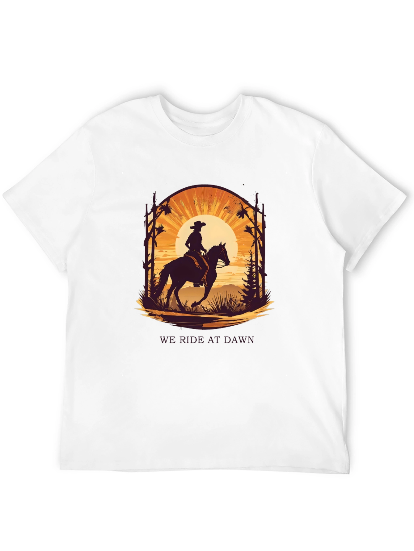 Ride at Dawn Graphic Tee