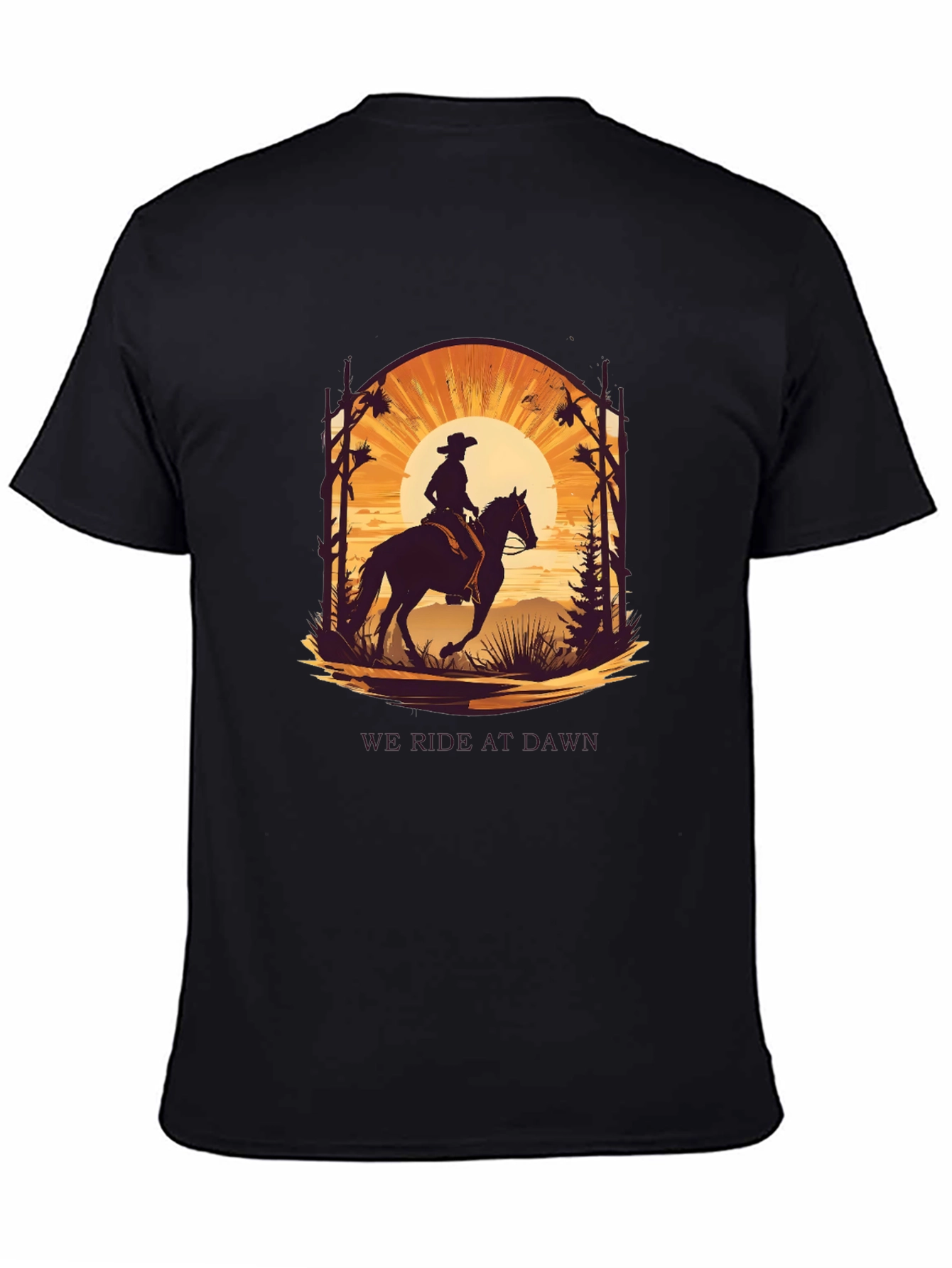 Ride at Dawn Graphic Tee