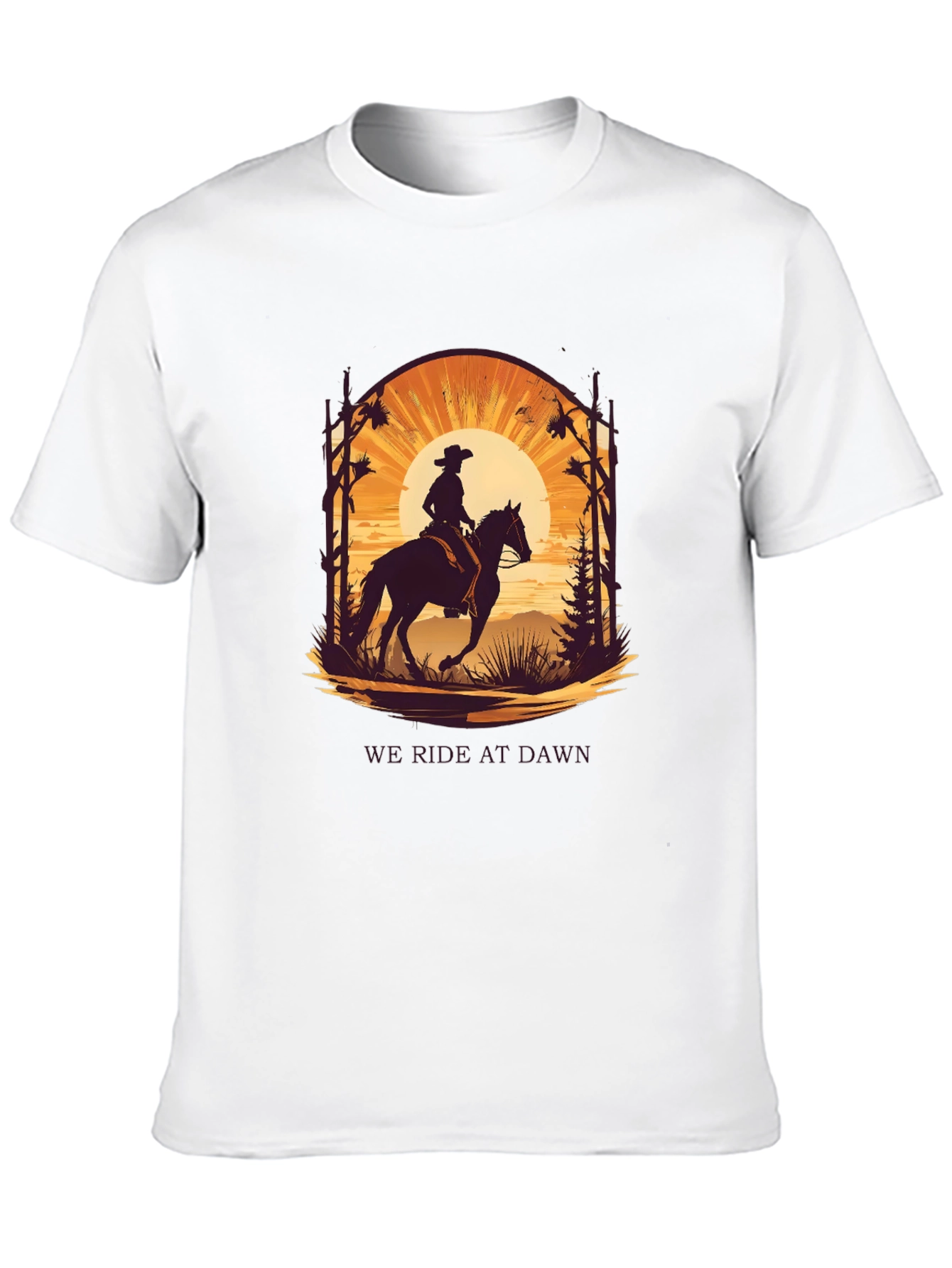 Ride at Dawn Graphic Tee