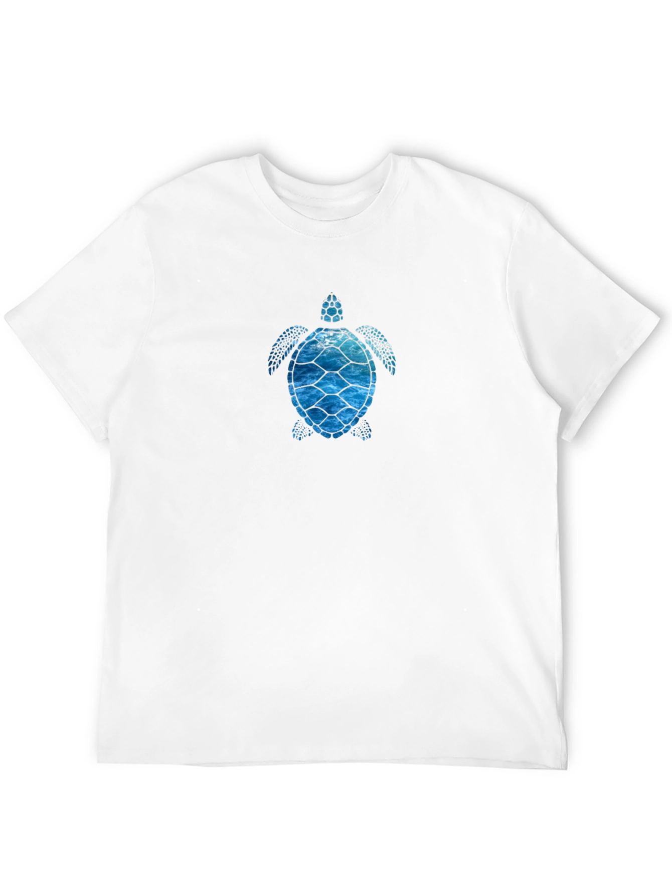 Ocean Turtle Graphic Tee - Casual Black T-Shirt