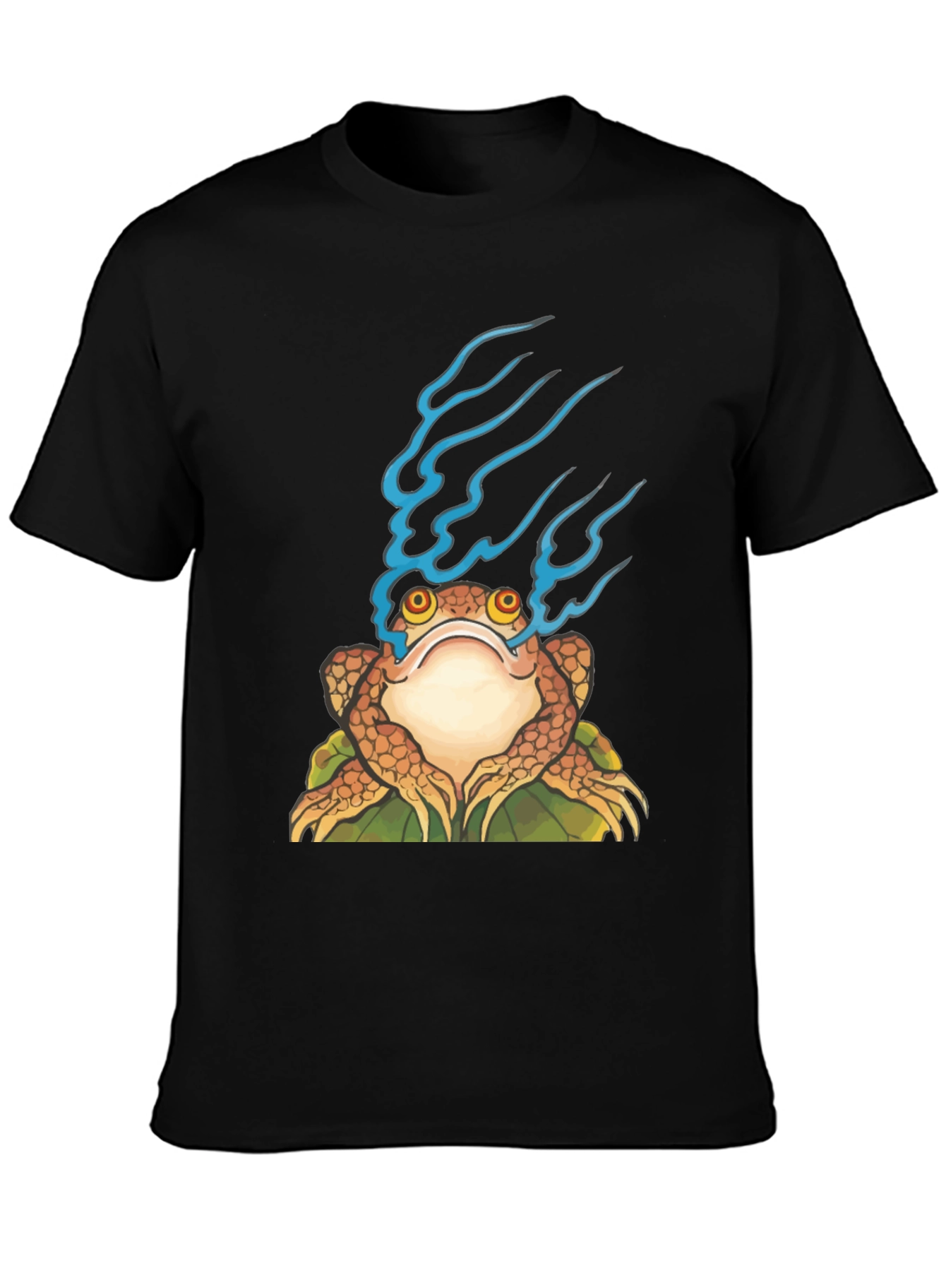 Mystic Frog Graphic Tee - Black