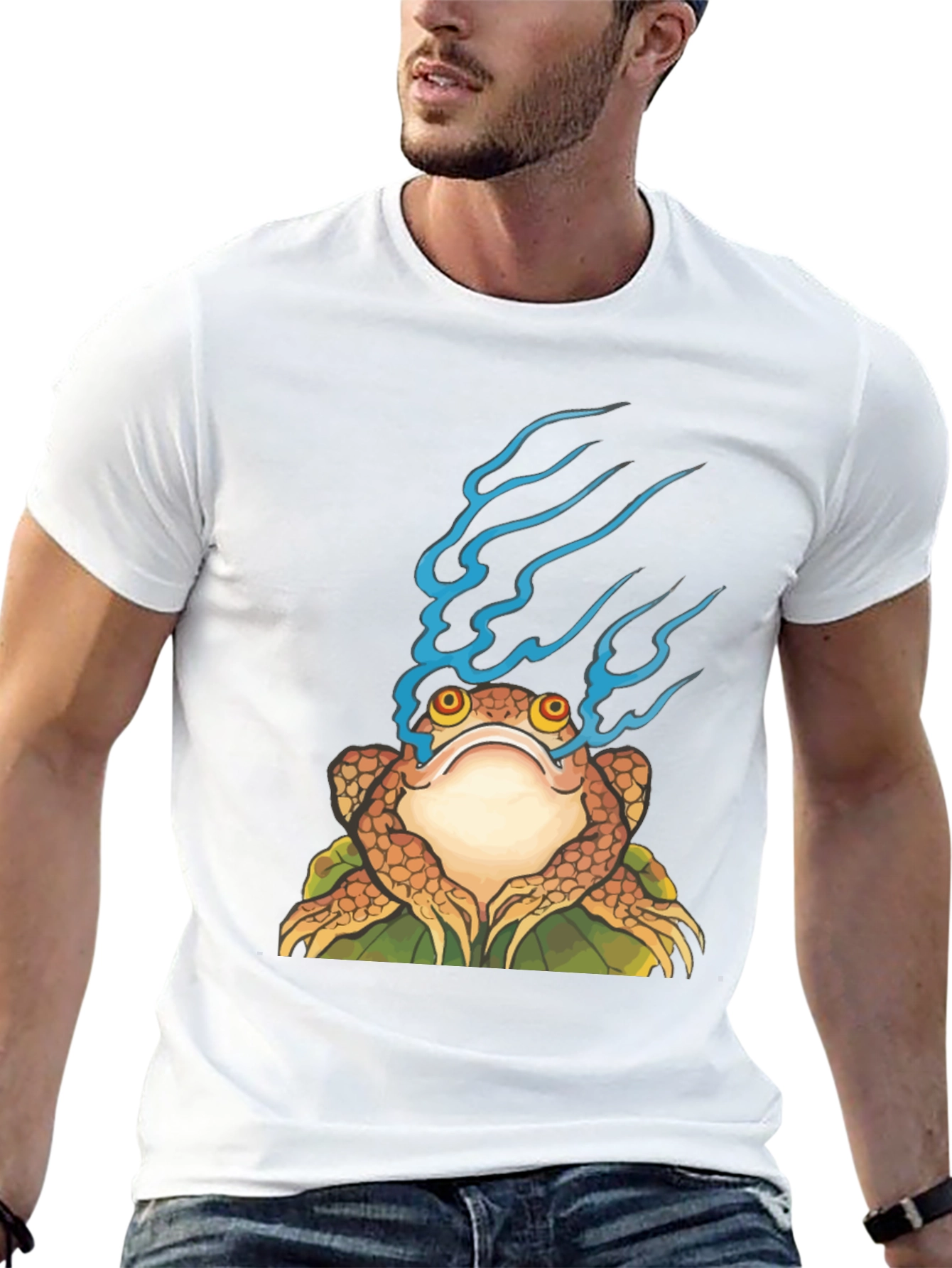 Mystic Frog Graphic Tee - Black
