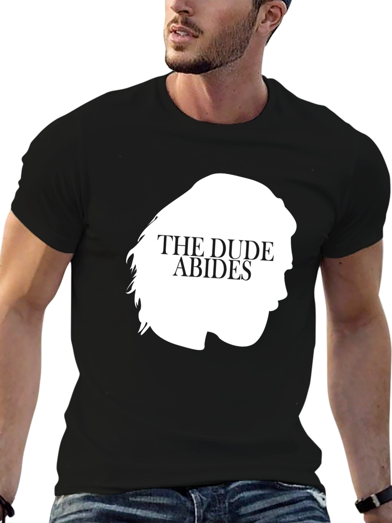 The Dude Abides Black T-Shirt